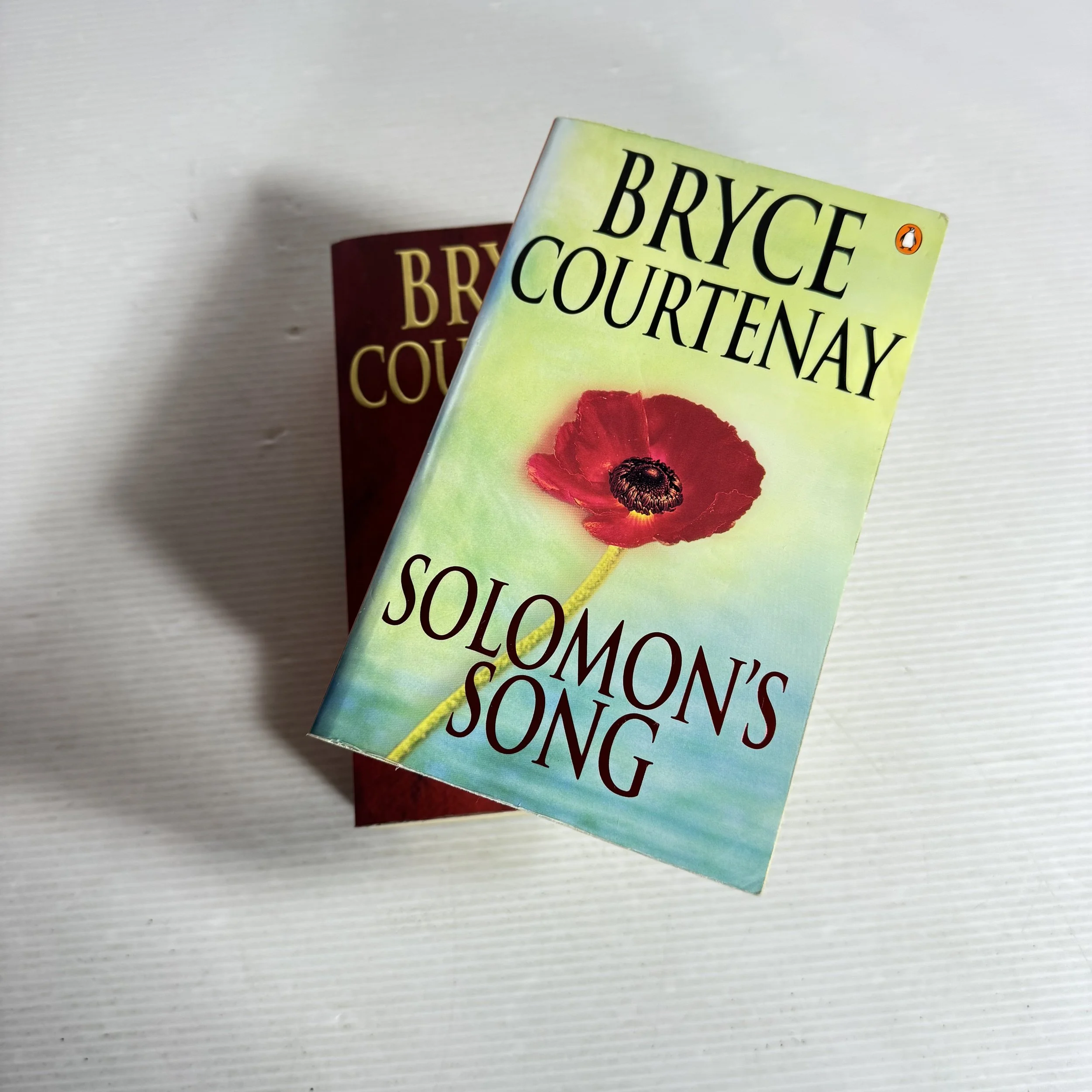 Bryce Courtenay Book Bundle x2 (420) Tommo & Hawk and Solomon's Song
