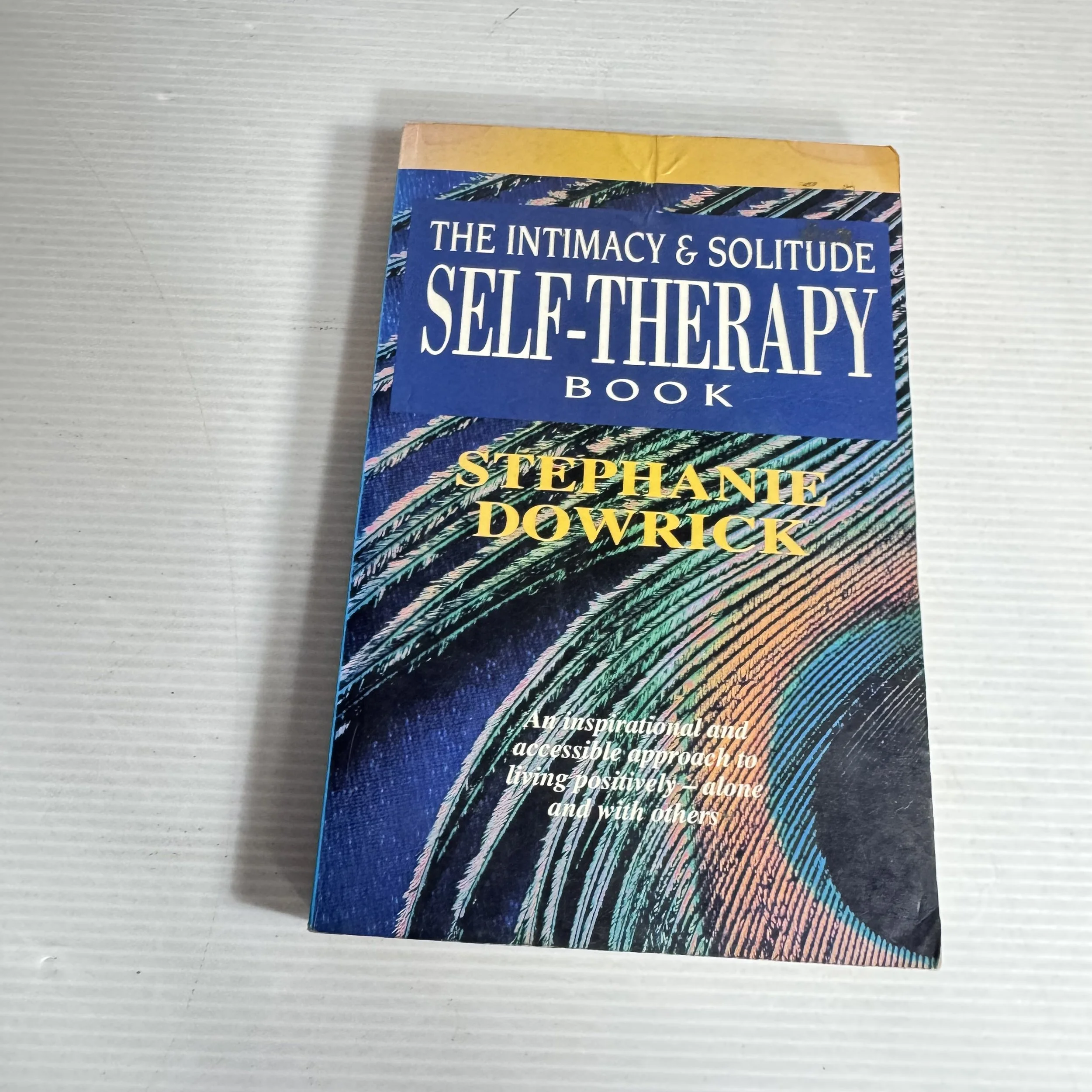 The Intimacy & Solitude Self-Therapy Book - Stephanie Dowrick (1993)