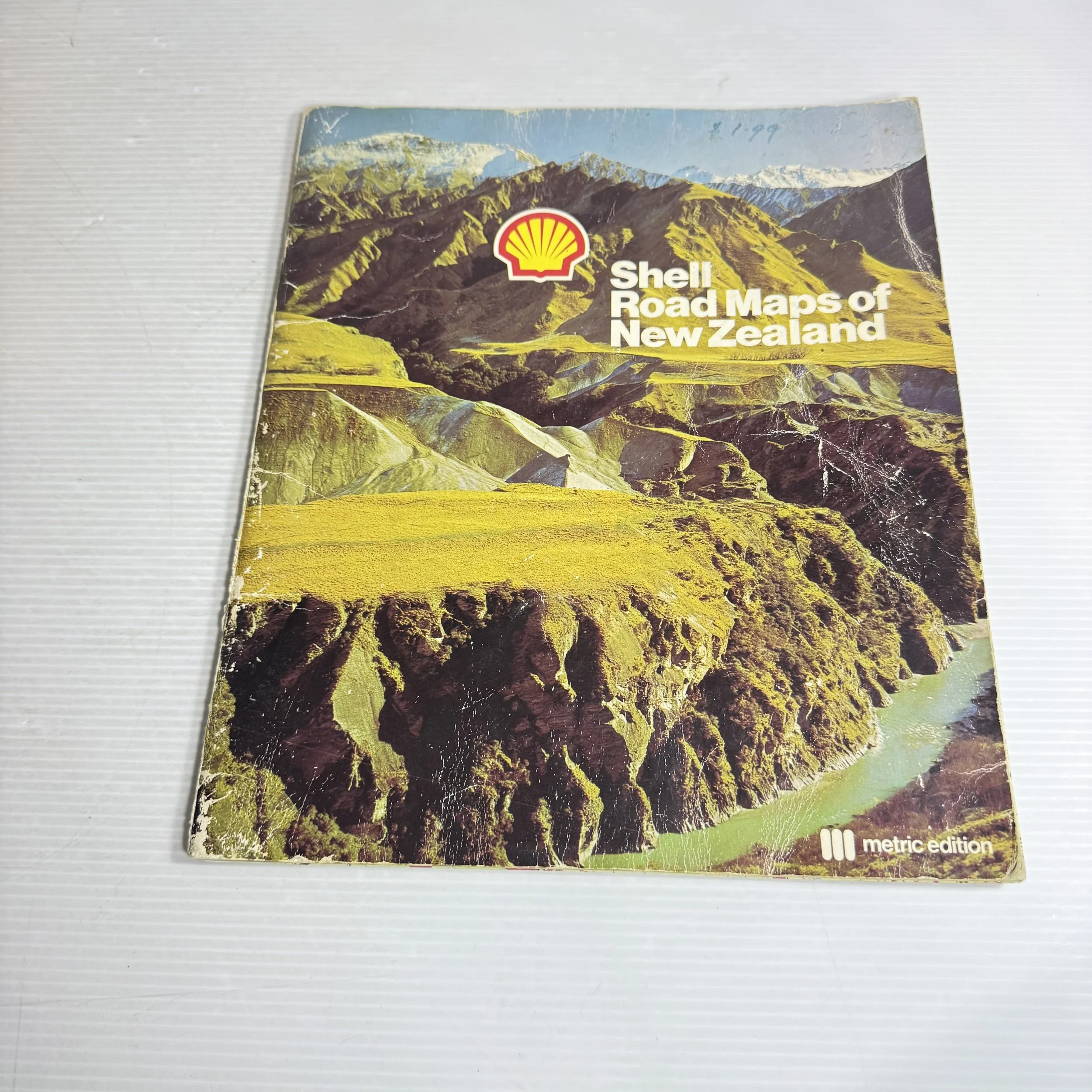 Shell Road Maps of New Zealand (Vintage 1973)