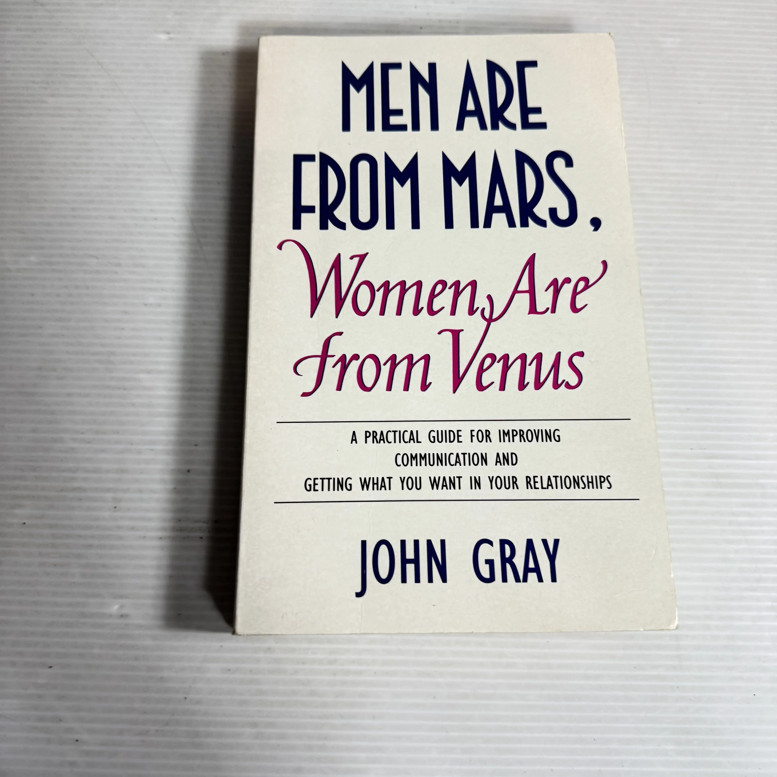 Men Are From Mars, Women Are From Venus - John Gray