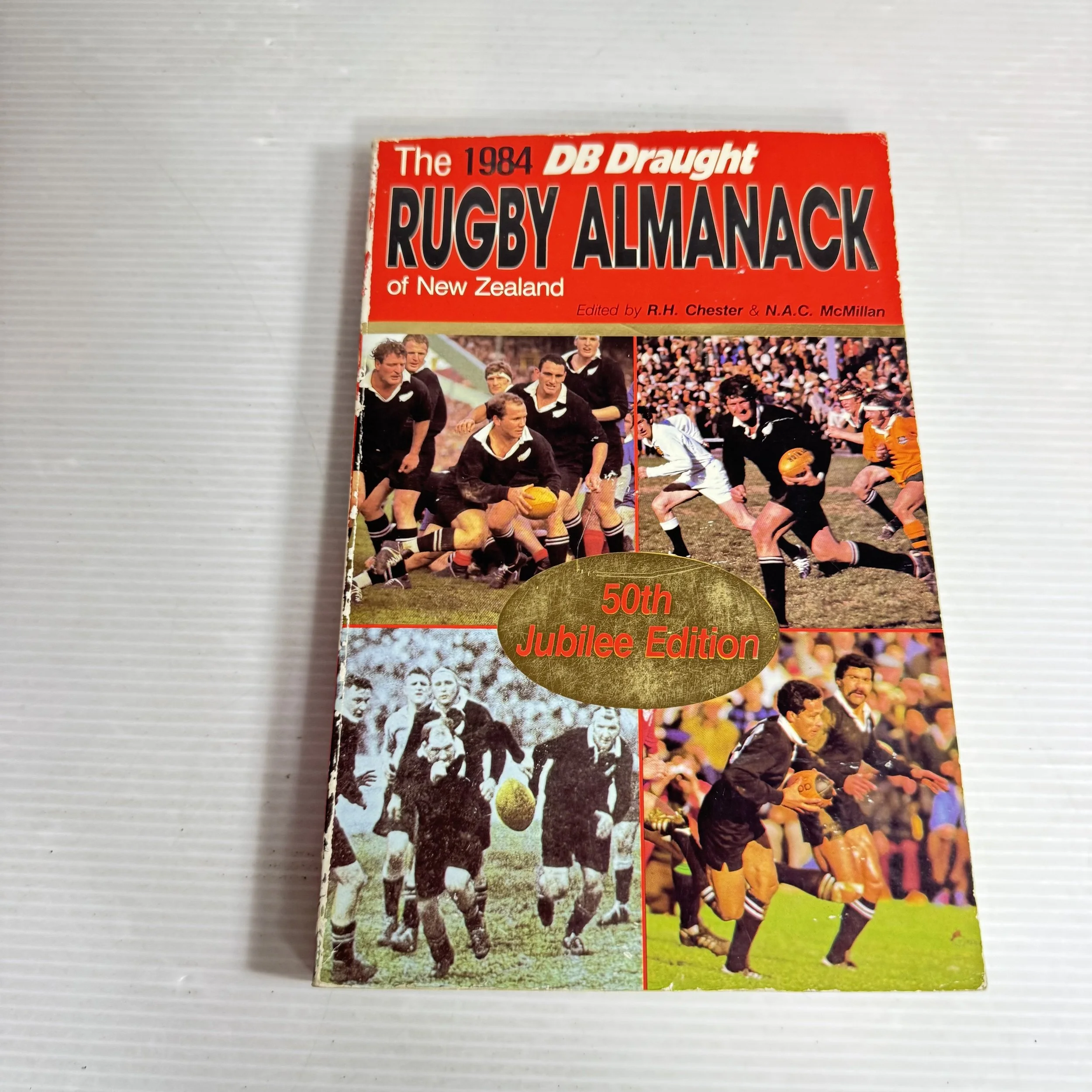 The 1984 DB Draught Rugby Almanack of New Zealand : 50th Jubilee Edition