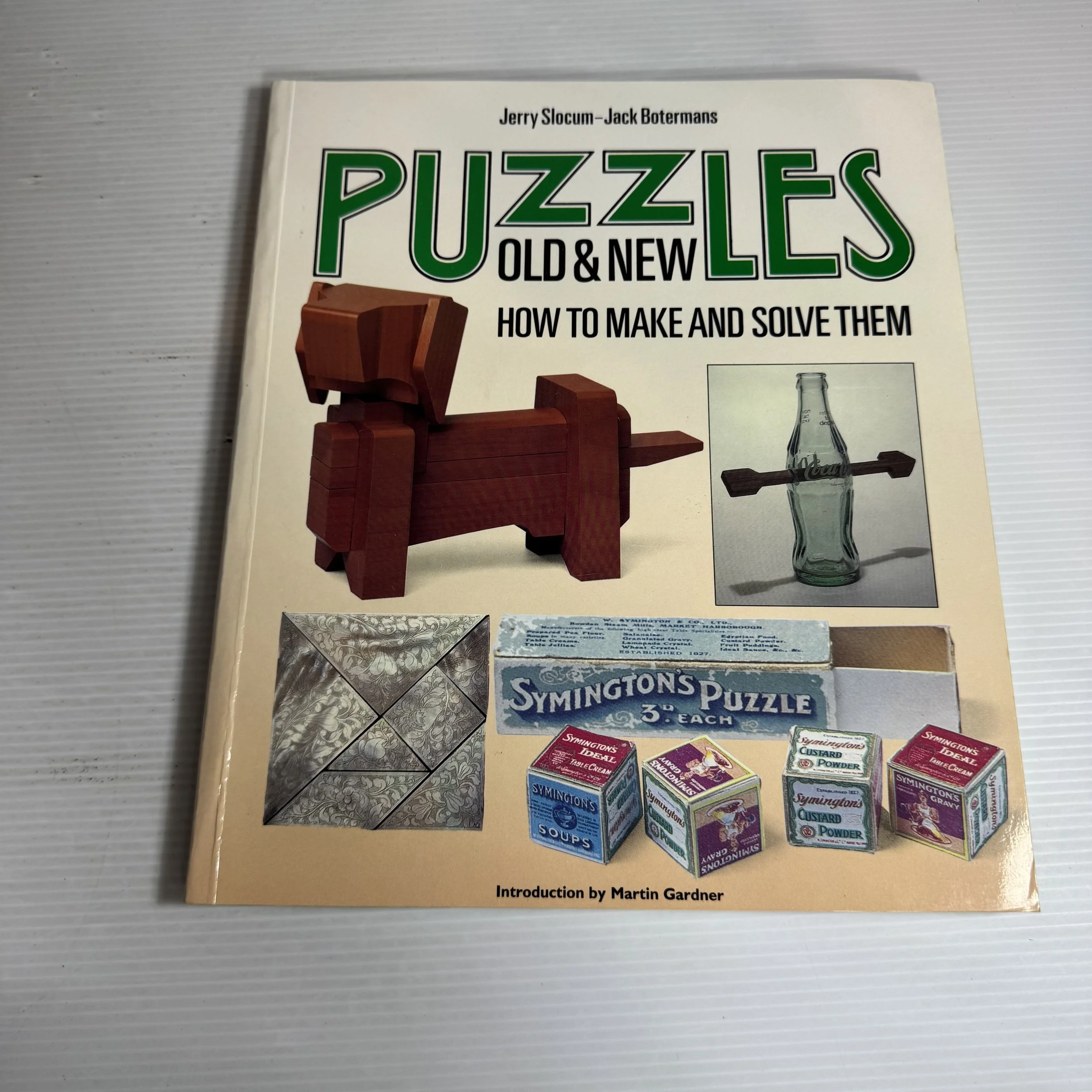 Puzzles Old & New : How To Make and Solve Them - Jerry Slocum & Jack Botermans