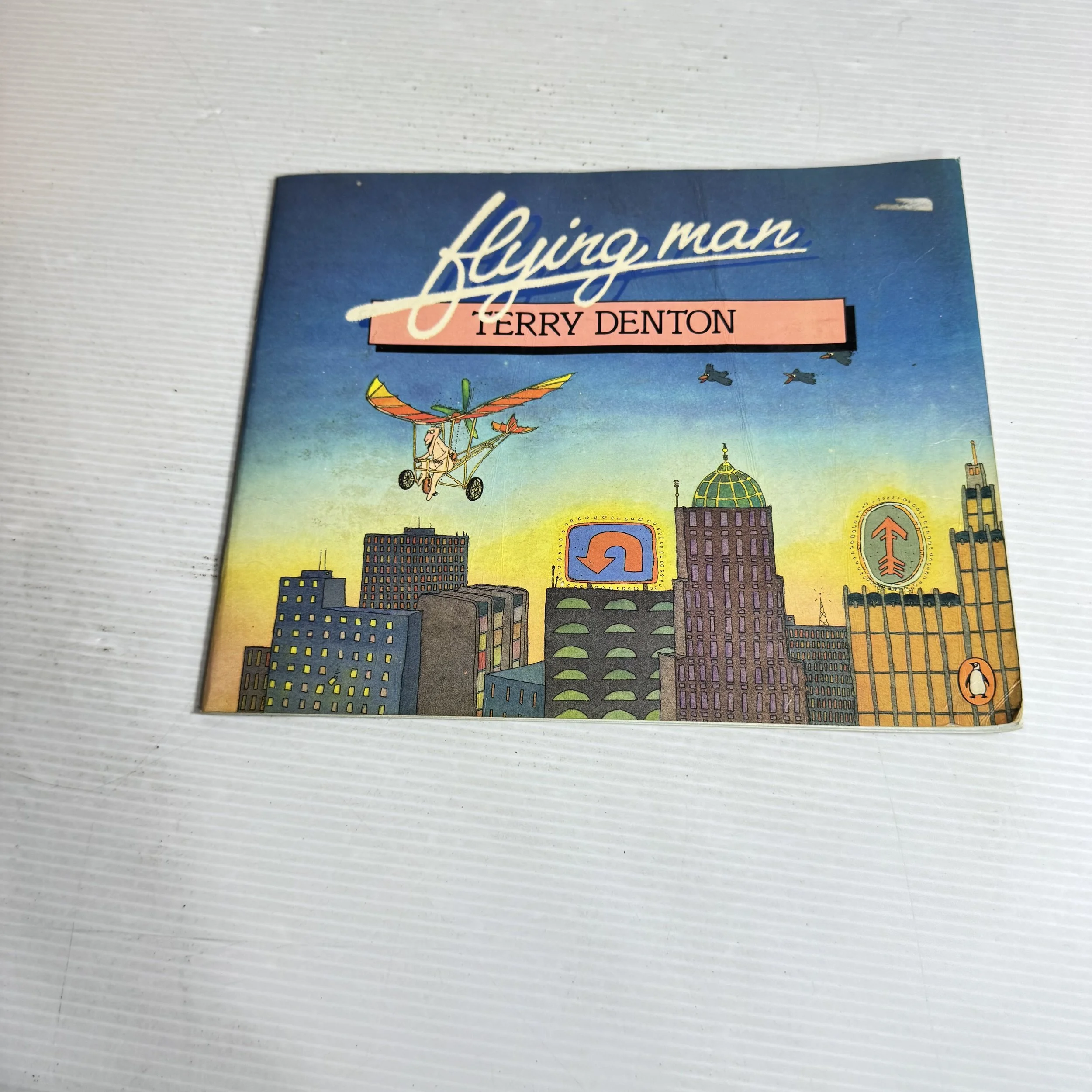 Flying Man - Terry Denton (Vintage 1985)