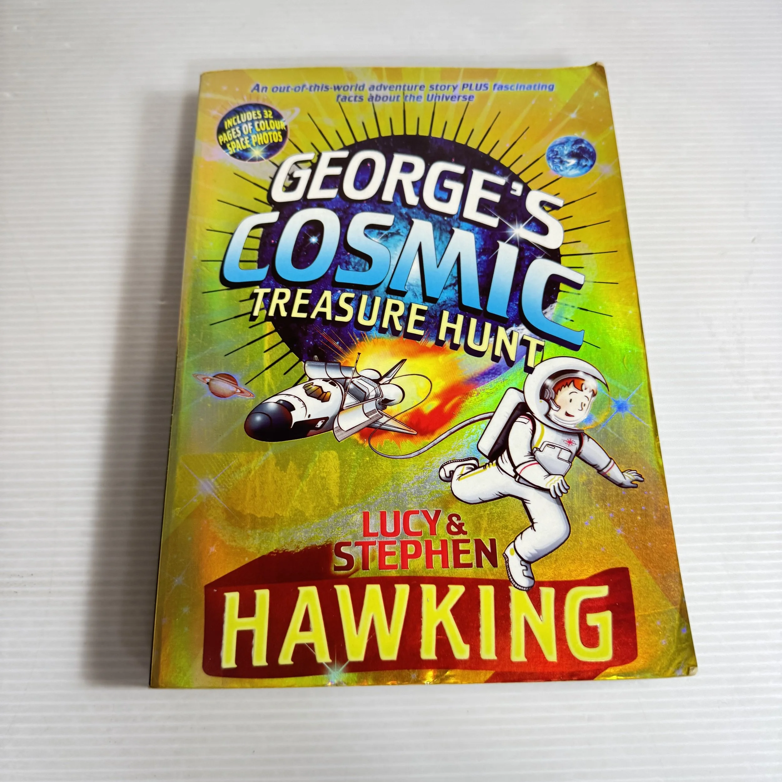 George's Cosmic Treasure Hunt - Lucy & Stephen Hawking
