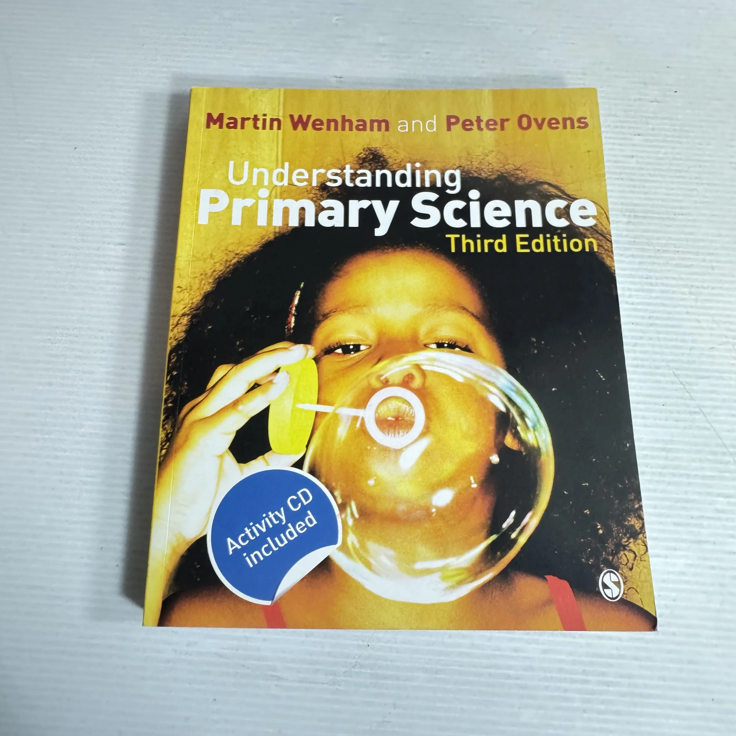 Understanding Primary Science 3rd Edition - Martin Wenham And Peter Ovens (Includes CD)