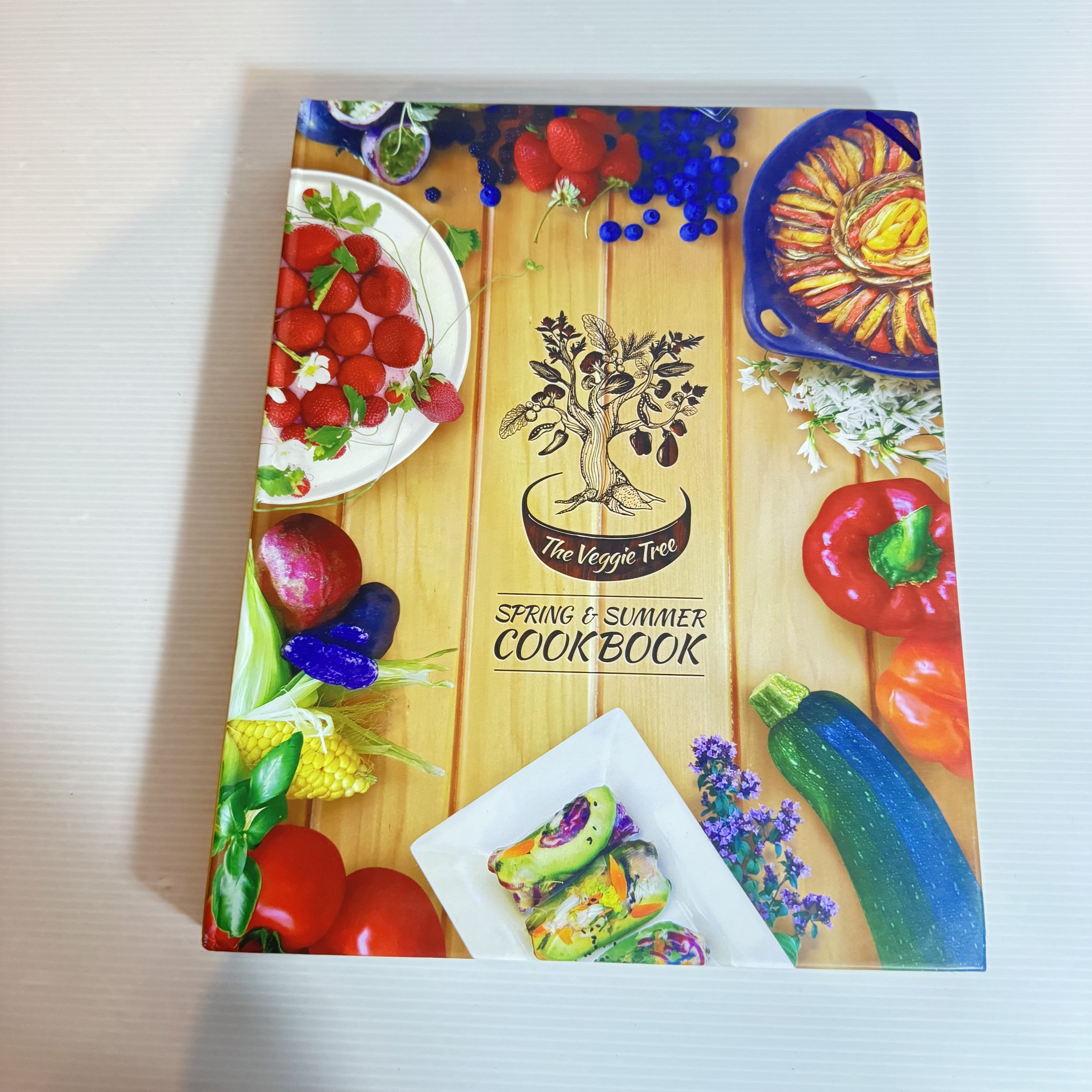 The Veggie Tree : Spring & Summer Cookbook - Anna Valentine (Signed by Author)