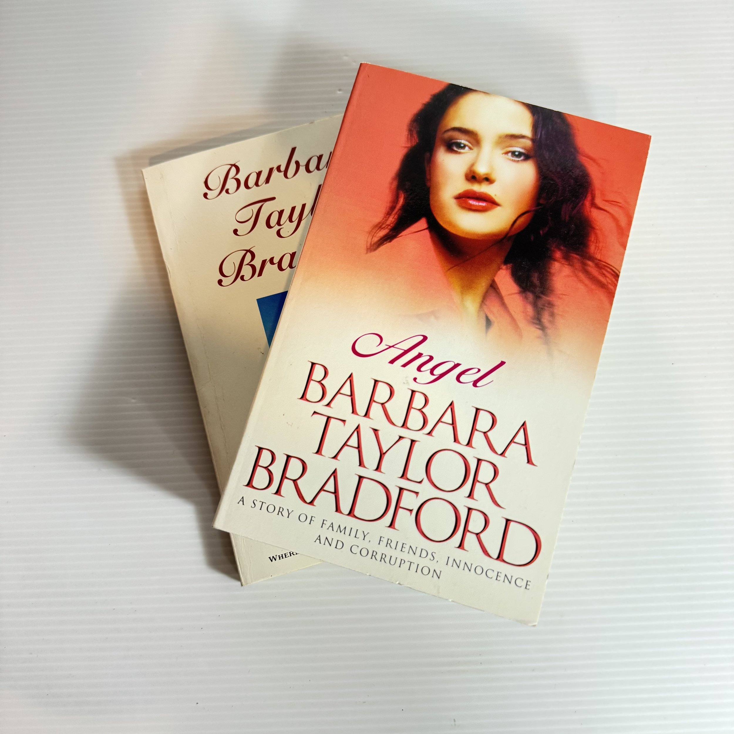 Barbara Taylor Bradford Book Bundle x 2 - Love in Another Town & Angel