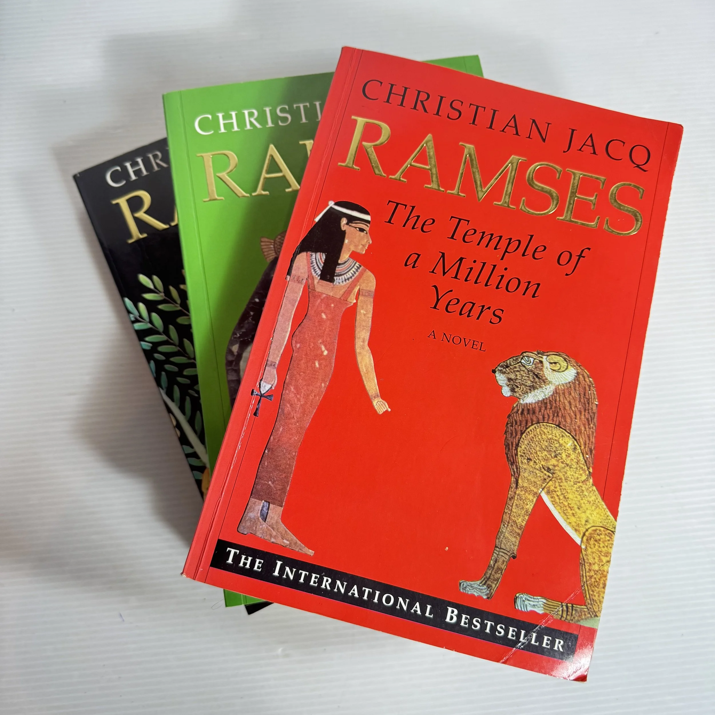 Ramses - Christian Jacq Book Bundle x 3 (Books 2, 4 & 5)
