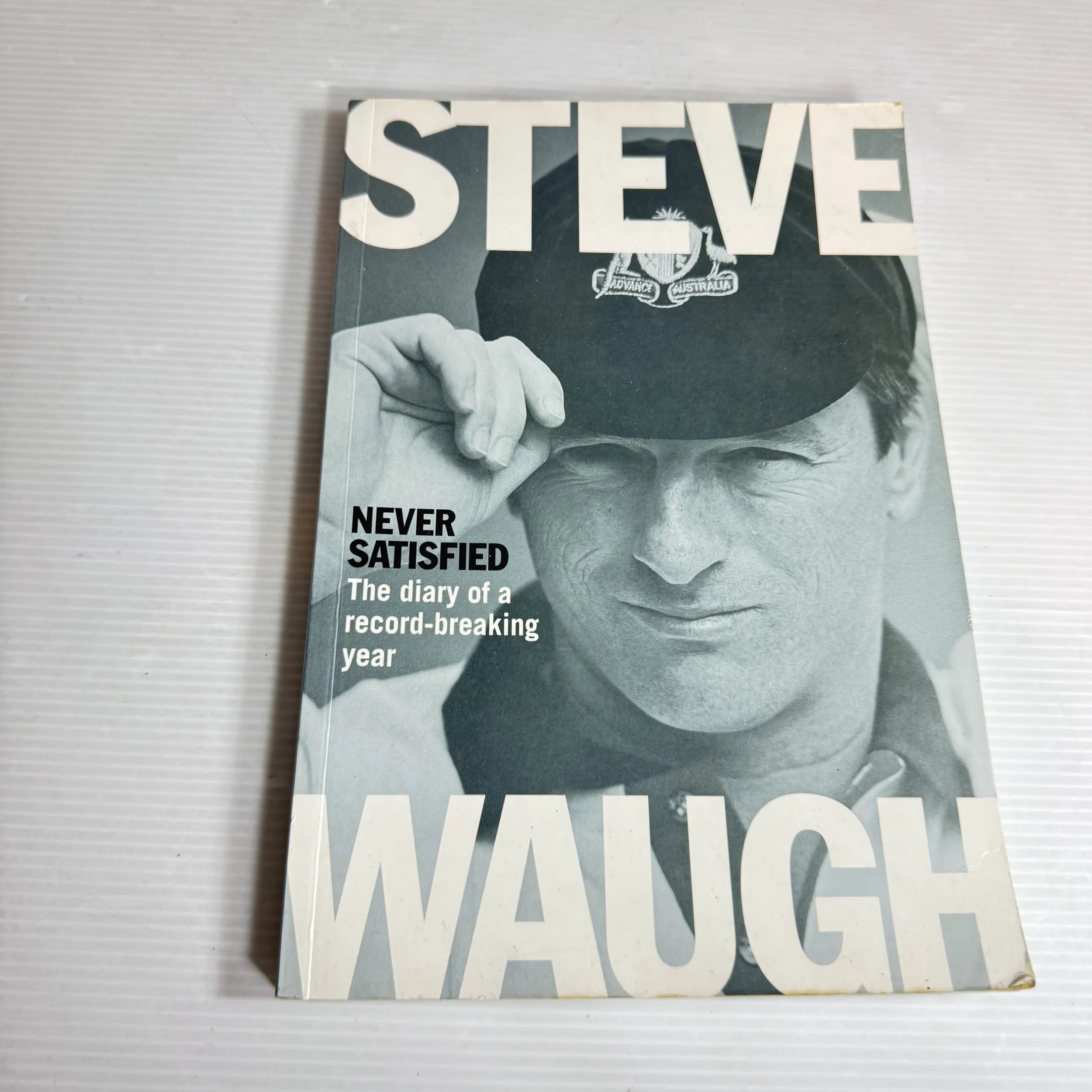 Never Satisfied : The Diary of a Record-Breaking Year - Steve Waugh