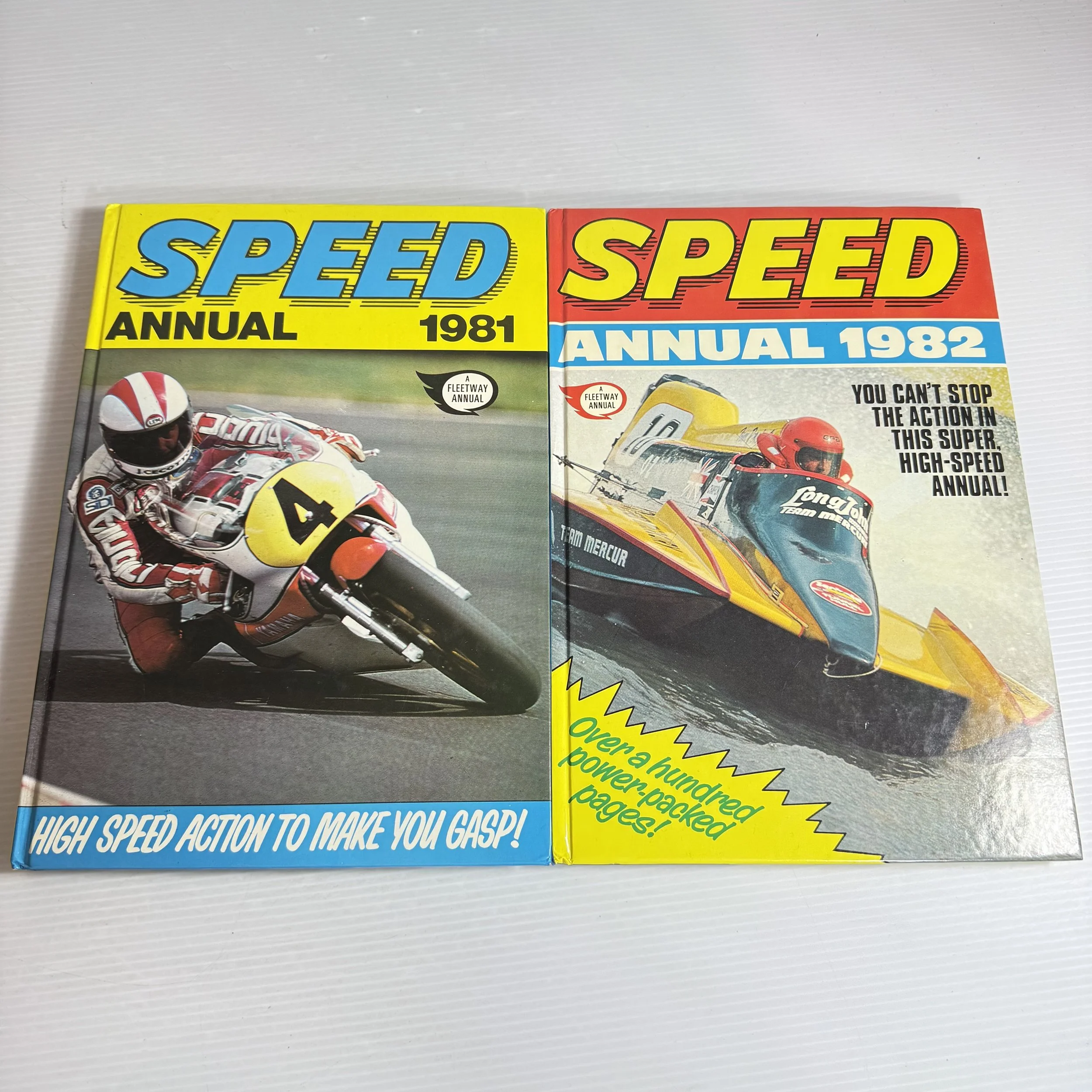 Speed Annual Book Bundle x 2 Annuals 1981 & 1982 (Vintage)