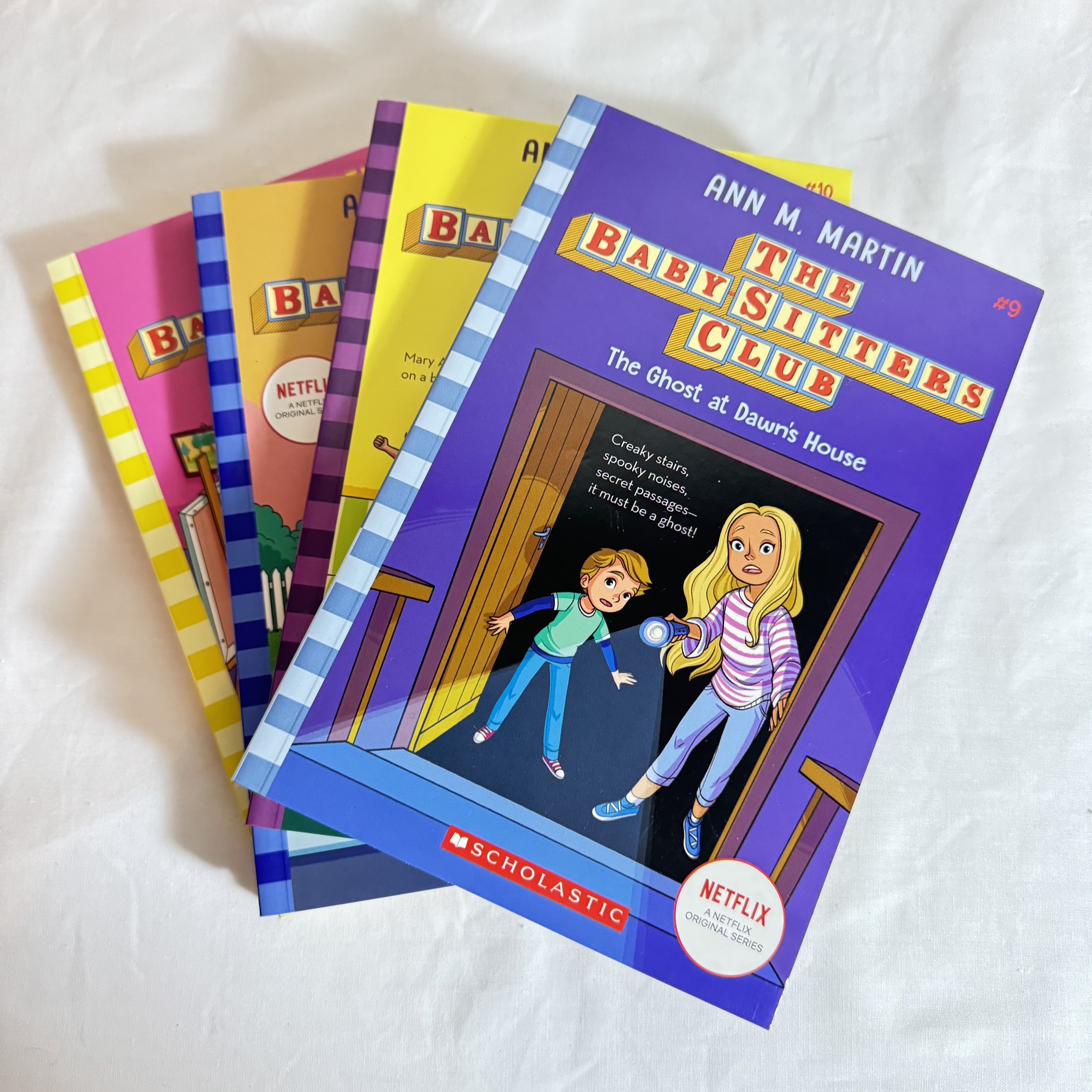 The Baby Sitters Club Book Bundle x 4 - Books 9, 10, 11, & 12 - Ann M. Martin
