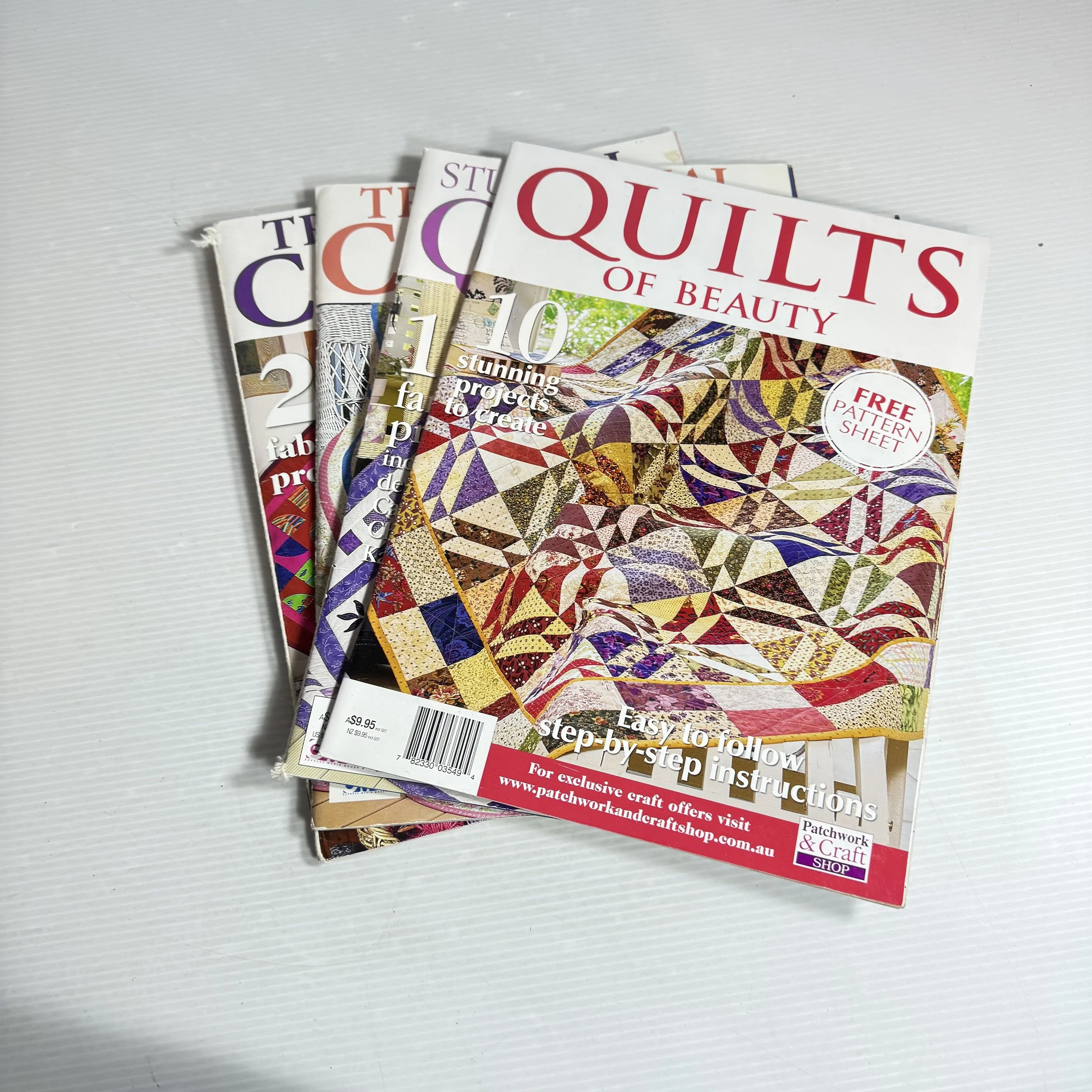 Assorted Quilting Magazine Bundle x4