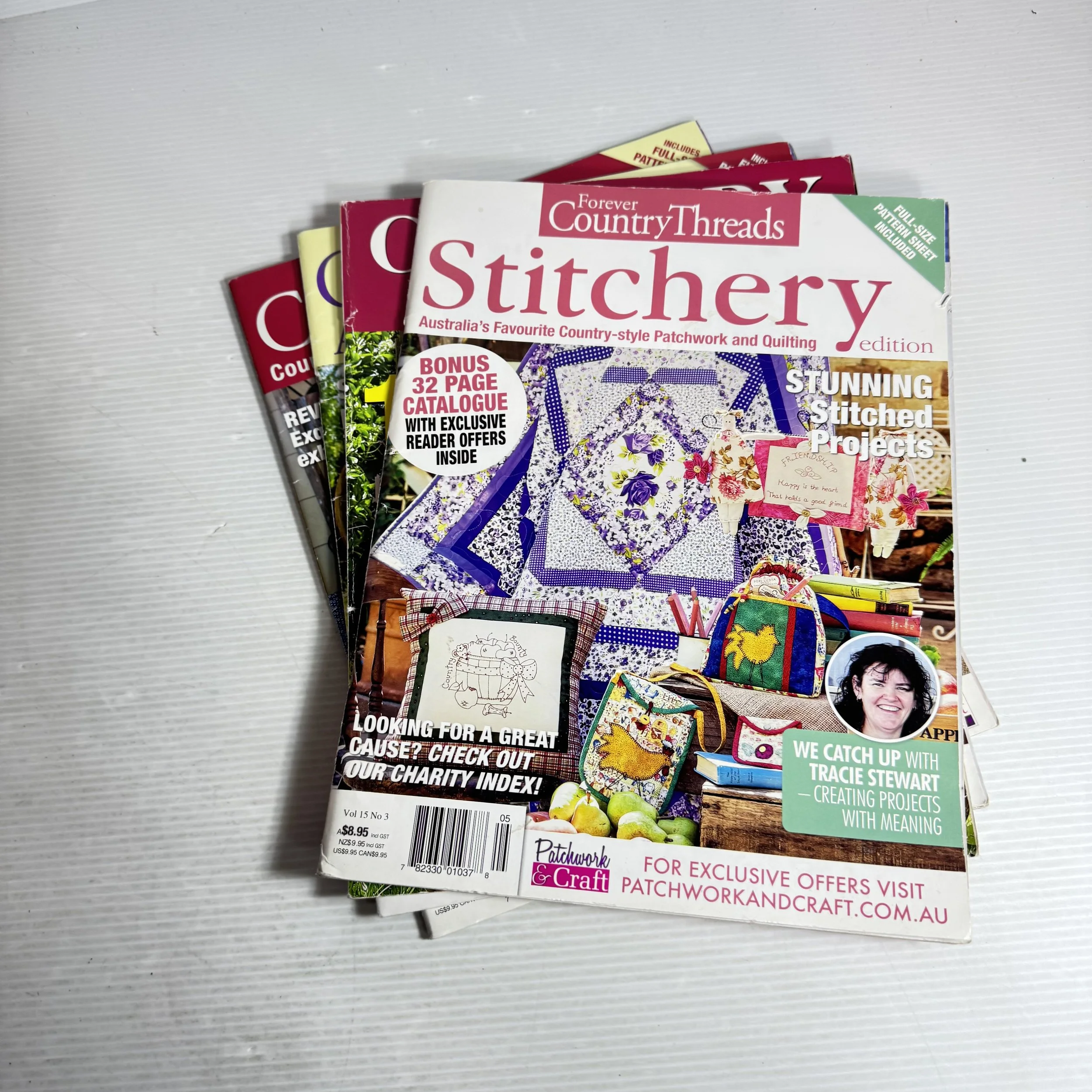 Country Threads Magazine Bundle x4