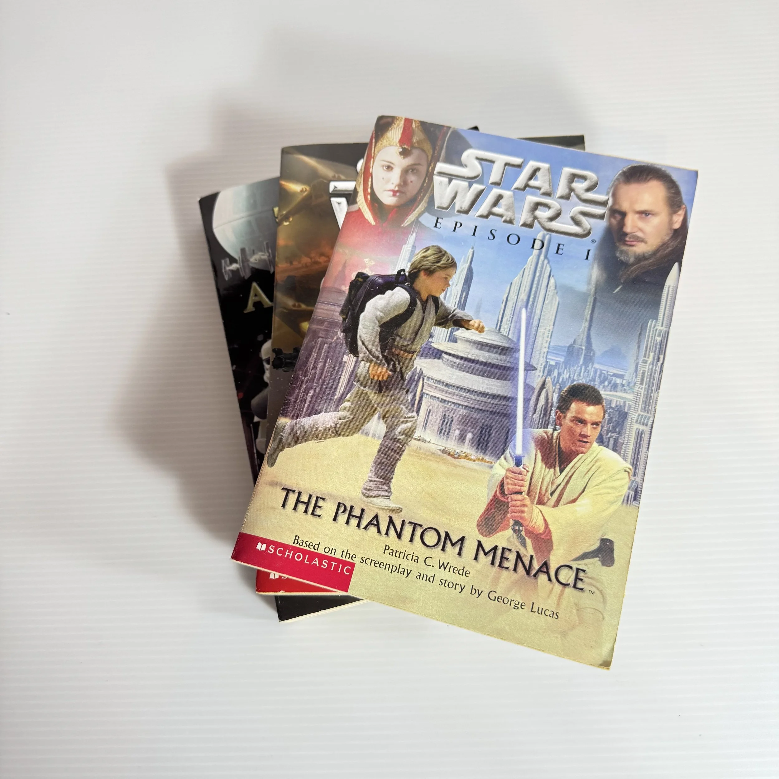 Star Wars Children's Book Bundle x 3 : The Phantom Menace, Attack of the Clones, A New Hope (307)