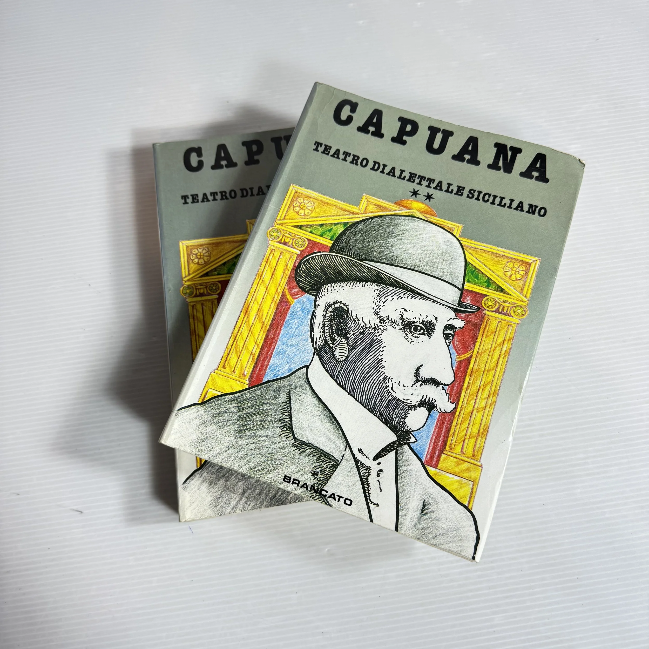 Teatro Dialettale Siciliano - Luigi Capuana Book Bundle x 2 (Italian Drama - Written in Italian)
