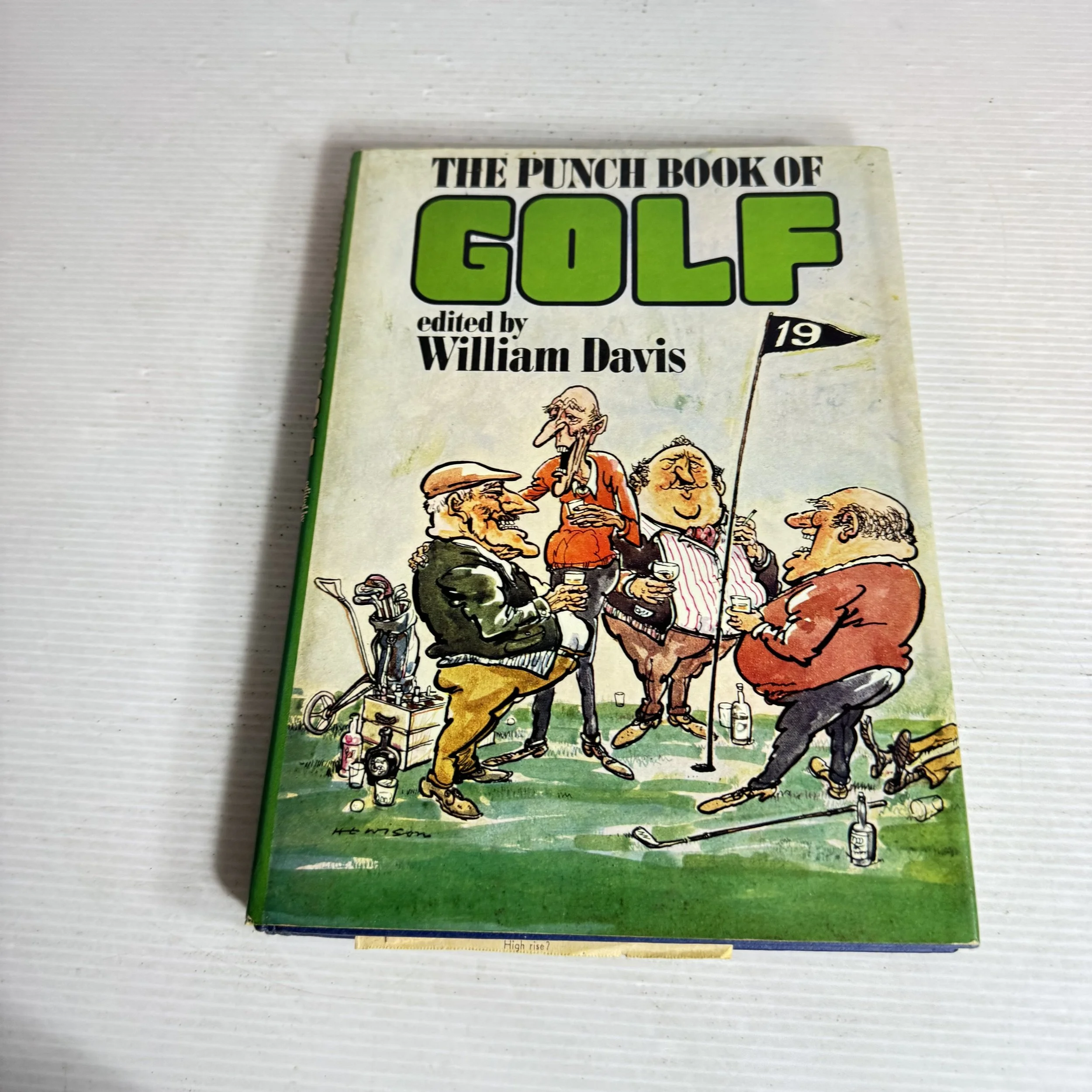 The Punch Book of Golf - Edited by William Davis (Vintage 1973)