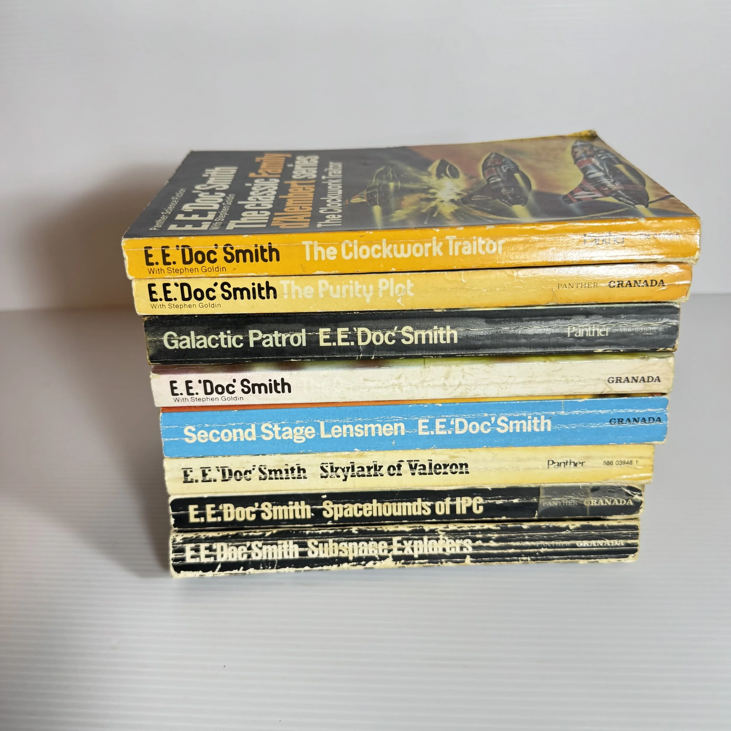 Science Fiction Vintage E.E. 'Doc' Smith Book Bundle x 8 Books (323)