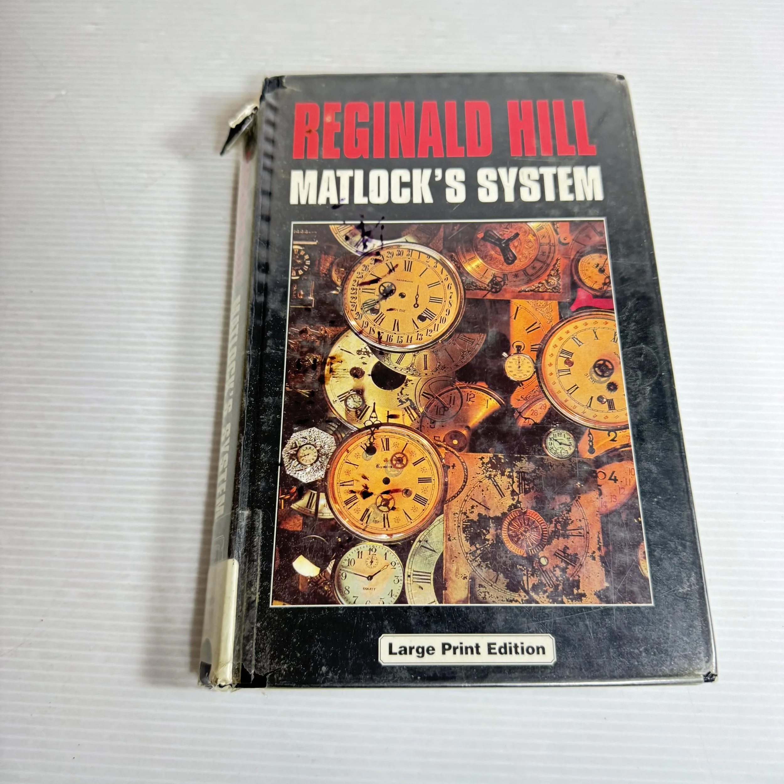 Matlock's System - Reginald Hill LARGE PRINT