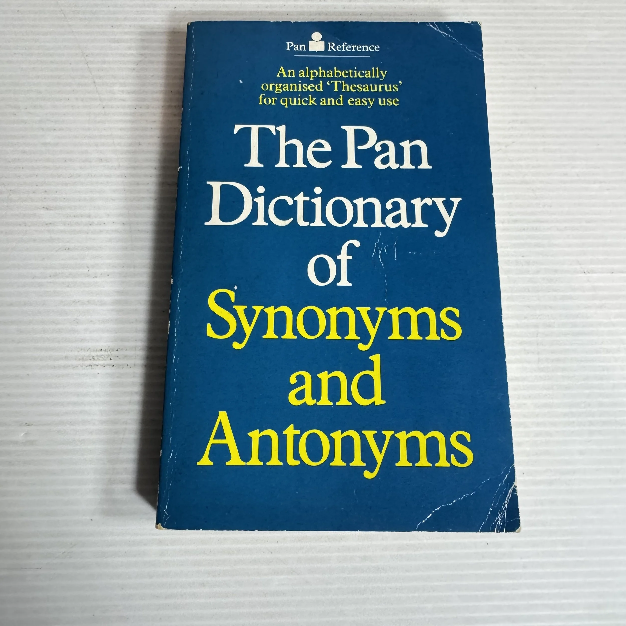 The Pan Dictionary of Synonyms and Antonyms