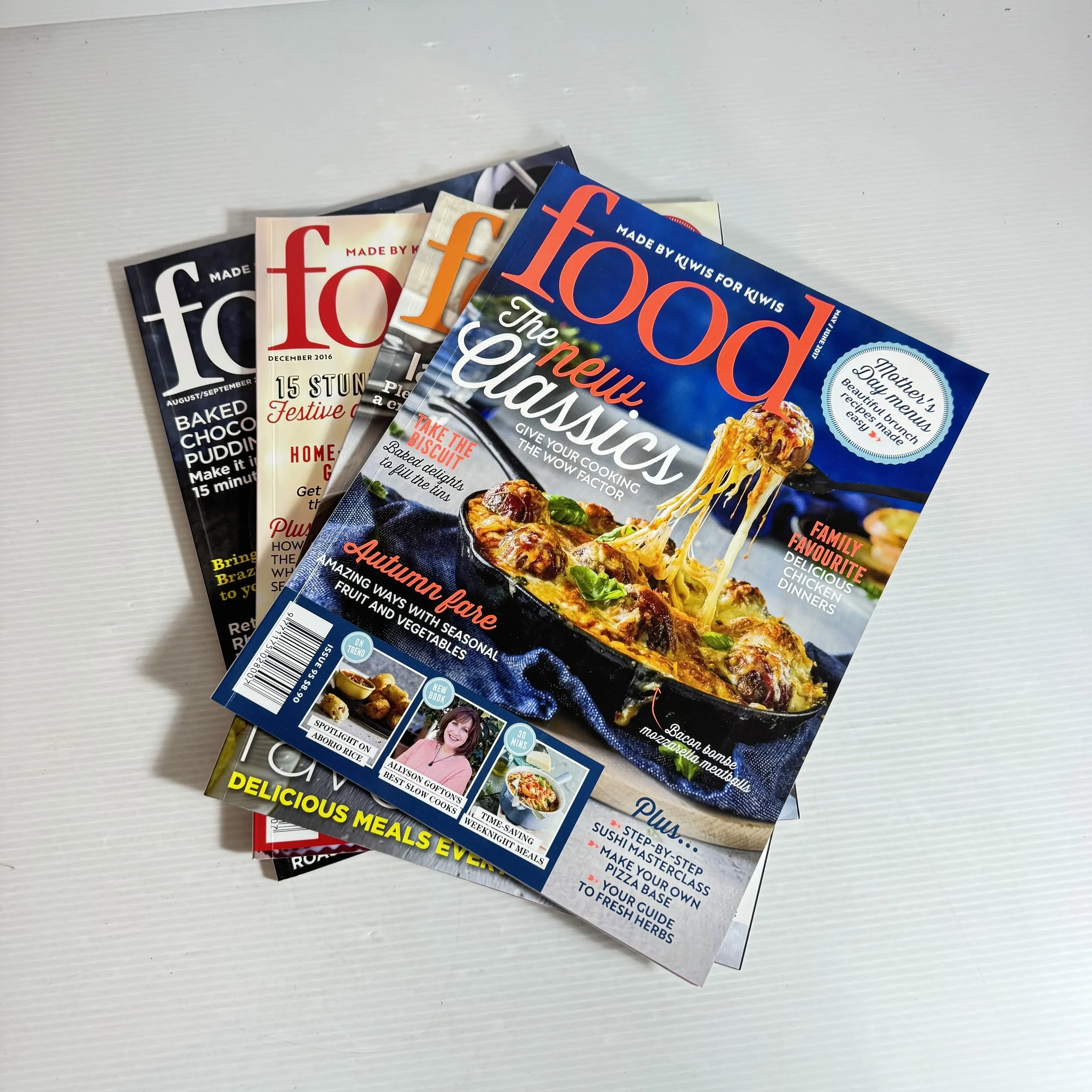 Food Magazine Bundle x4