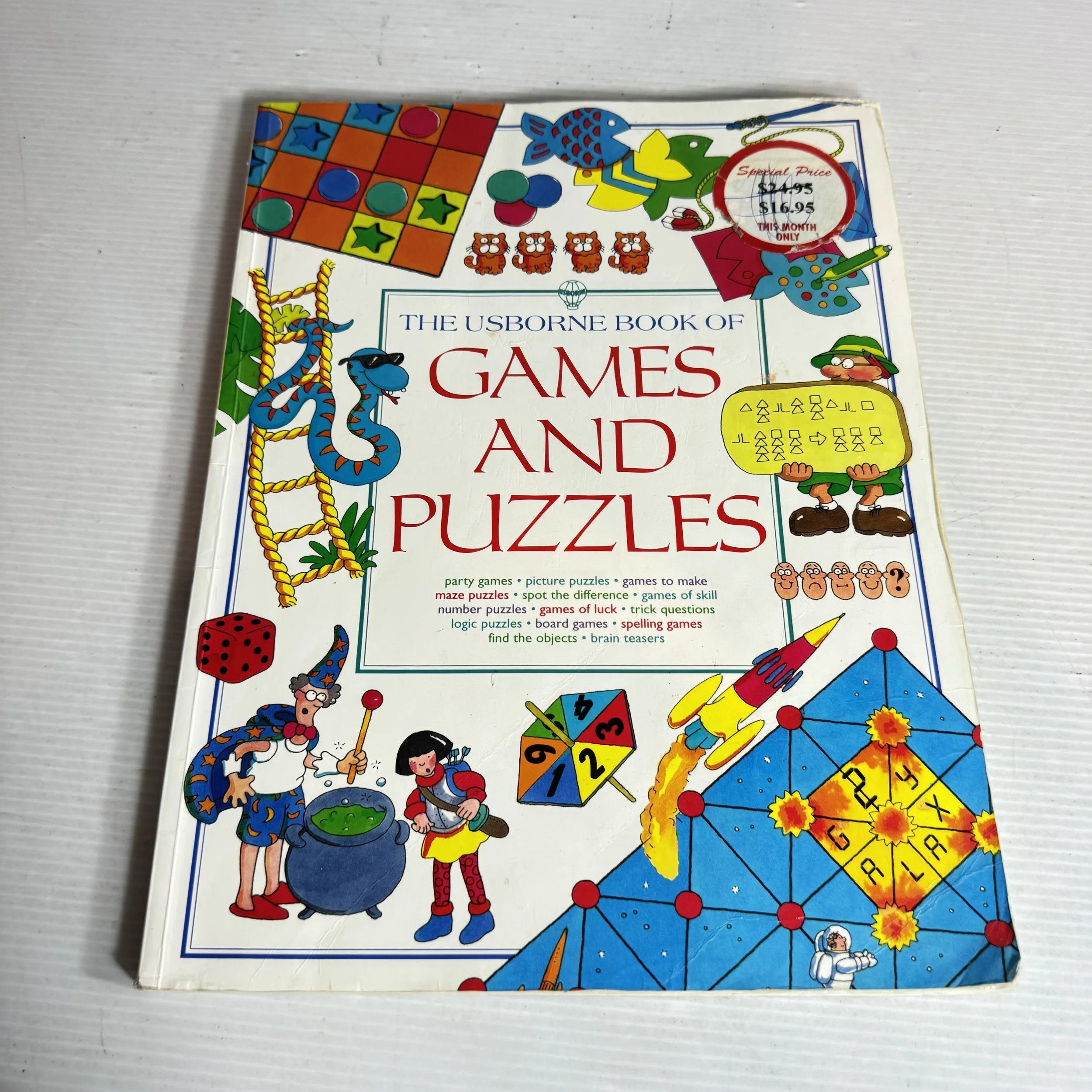 The Usborne Book of Games & Puzzles