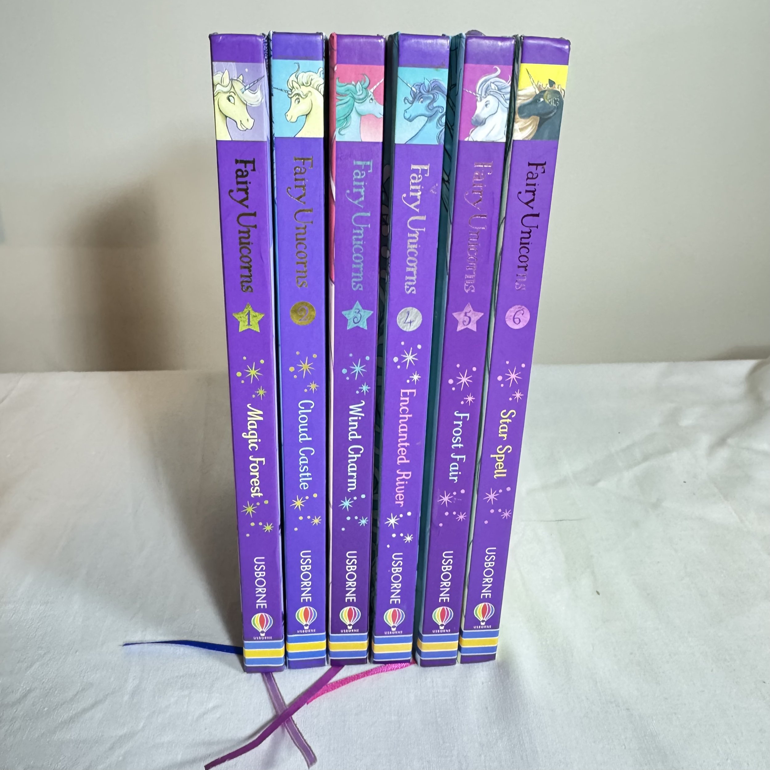 Fairy Unicorns Series Full Set Books 1-6 by Zanna Davidson - Book Bundle