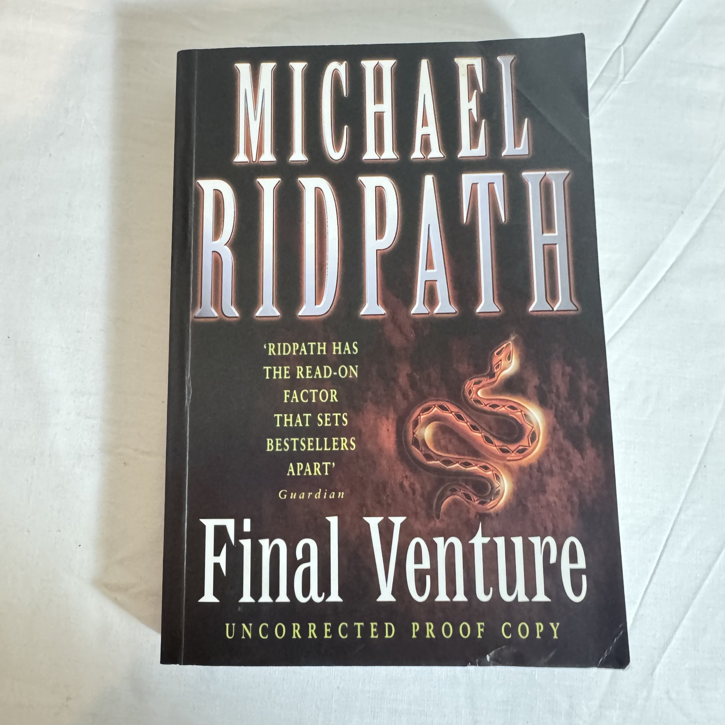 Final Venture - Michael Ridpath