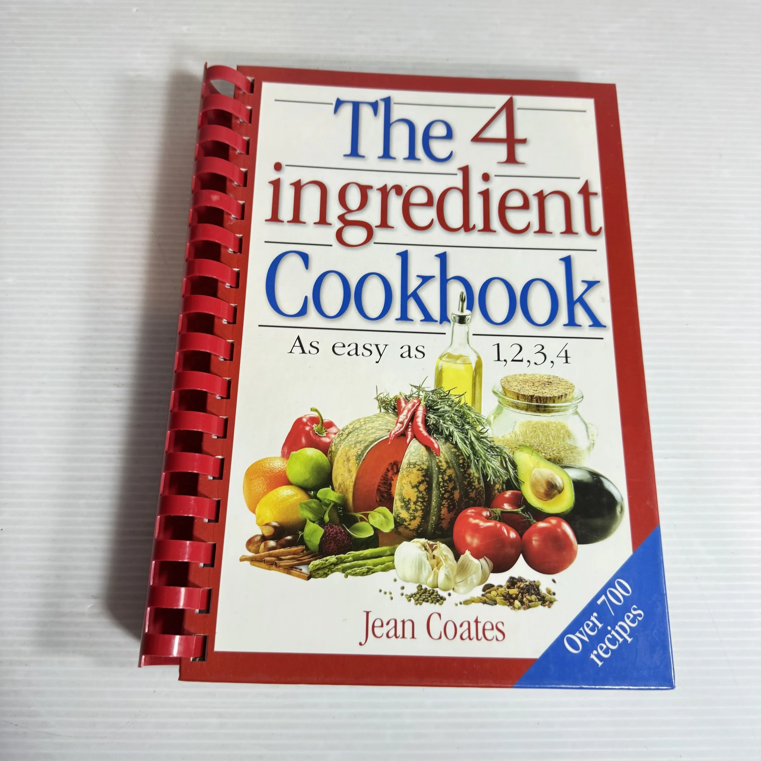 The 4 Ingredient Cookbook : As Easy As 1,2,3,4 - Jean Coates