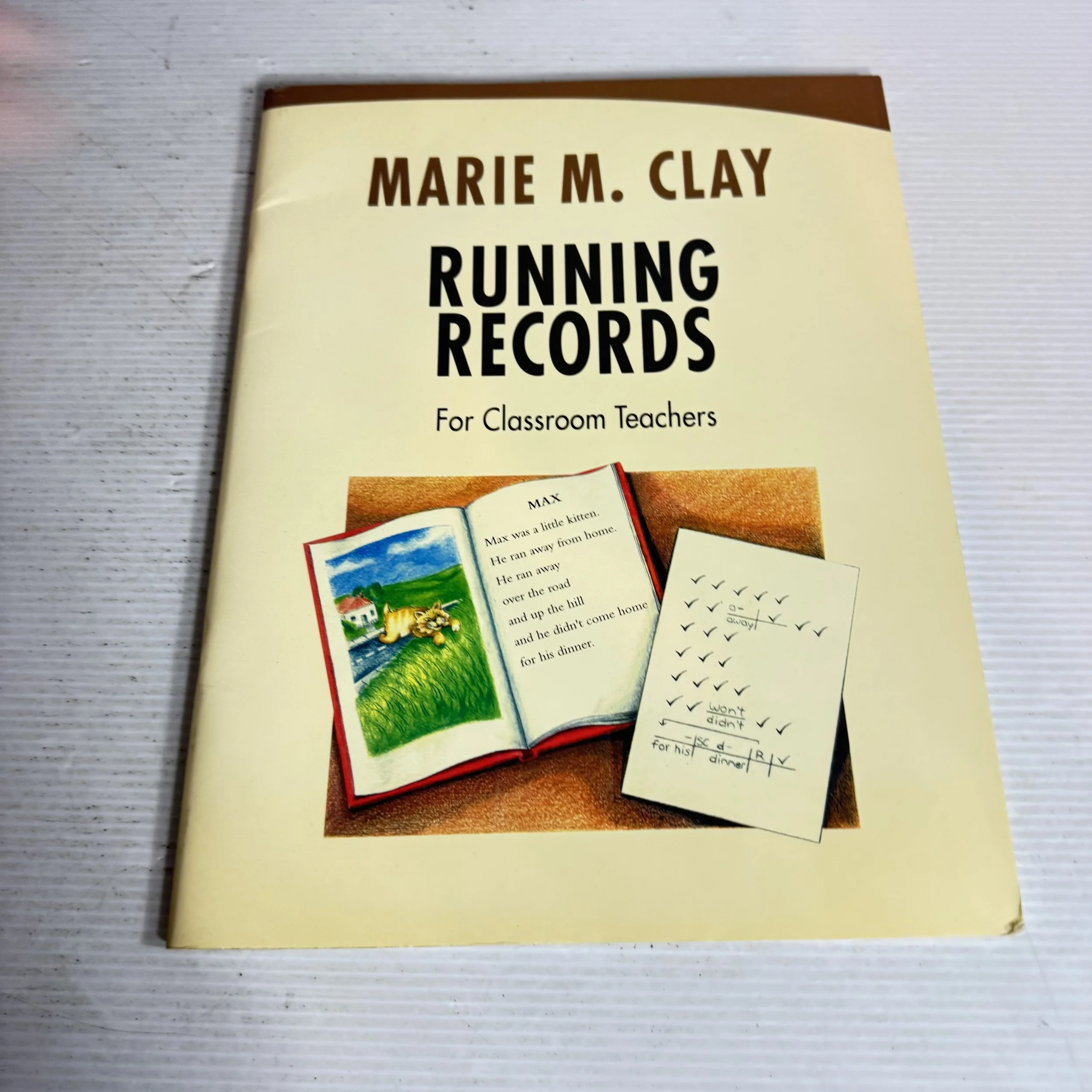 Running Records For Classroom Teachers - Marie M. Clay