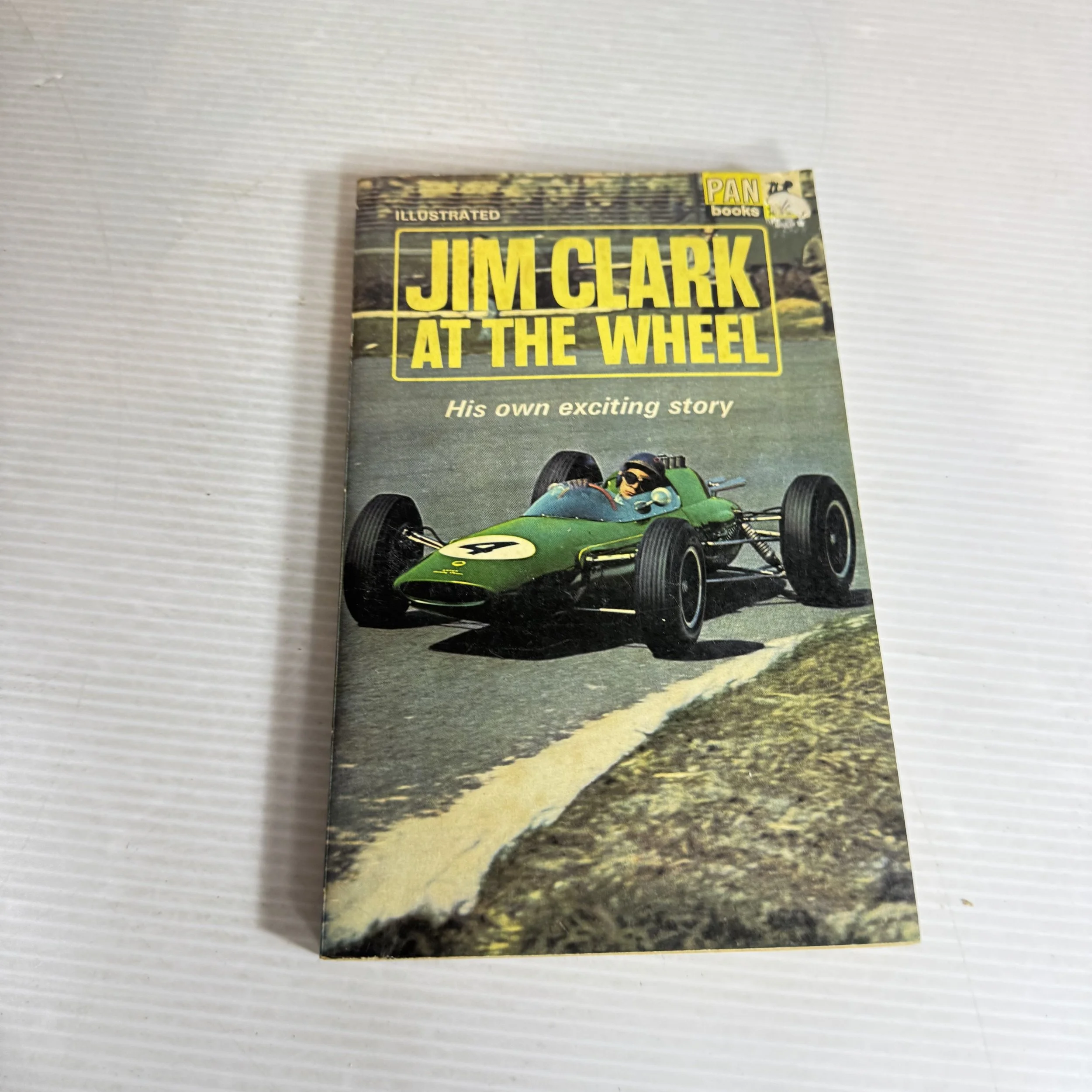 Jim Clark At The Wheel : His Own Exciting Story (Vintage 1965)