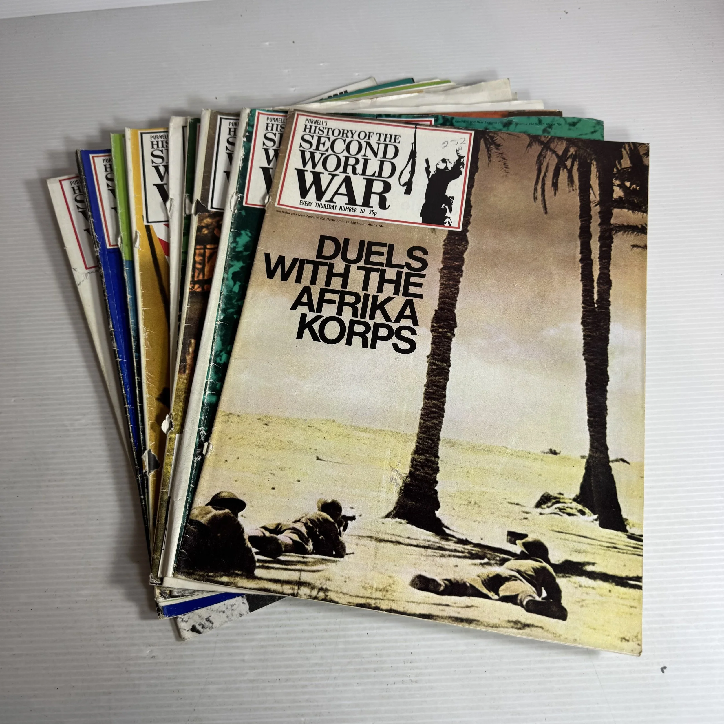 Purnell's History Of The Second World War Magazine Bundle x9 (Issues 20-29)