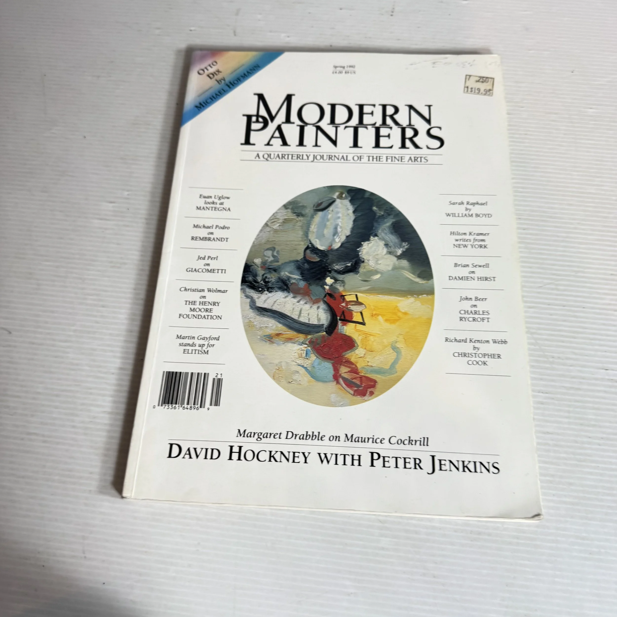 Modern Painters : A Quarterly Journal of the Fine Arts ~ Spring 1992