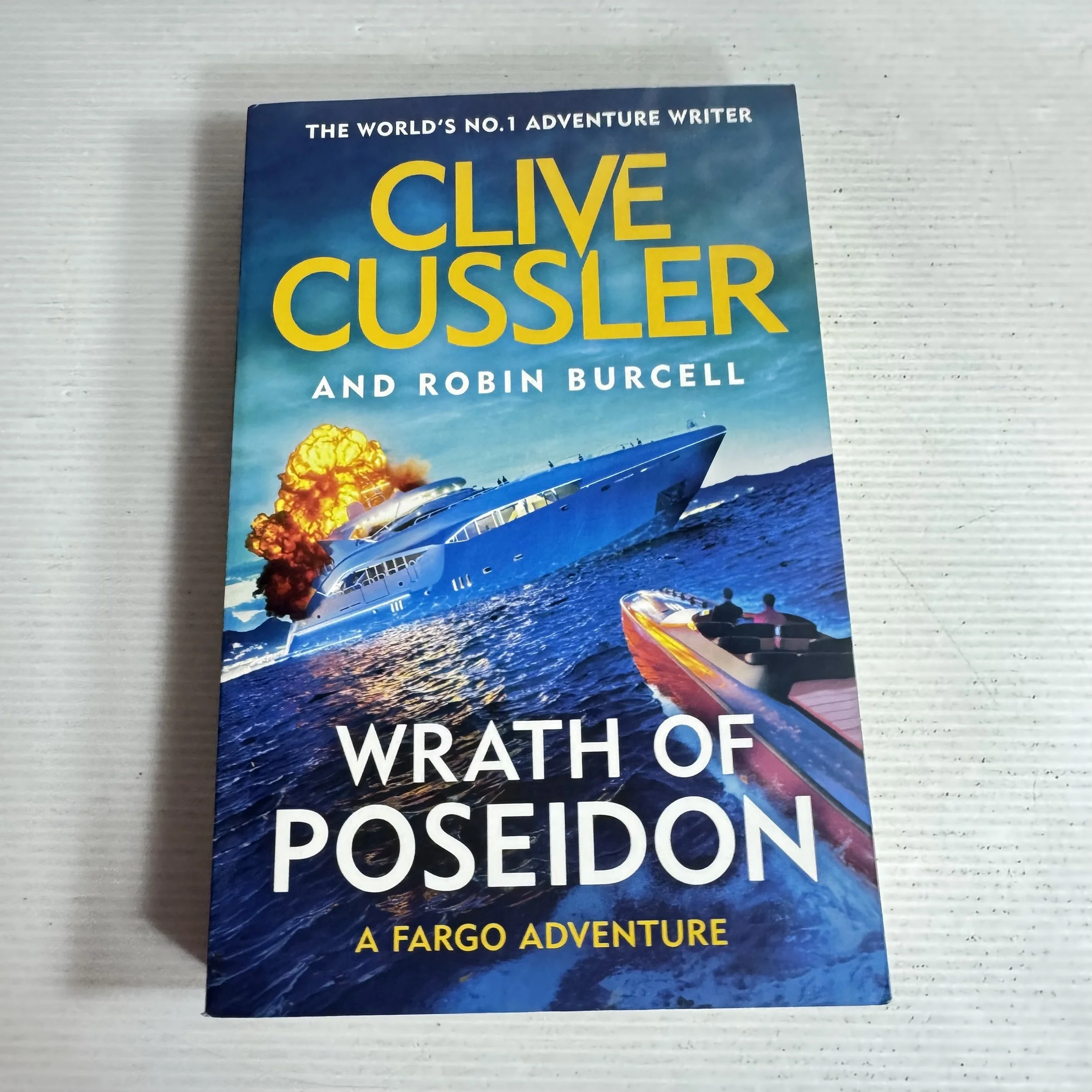 Wrath of Poseidon : A Fargo Adventure - Clive Cussler & Robin Burcell