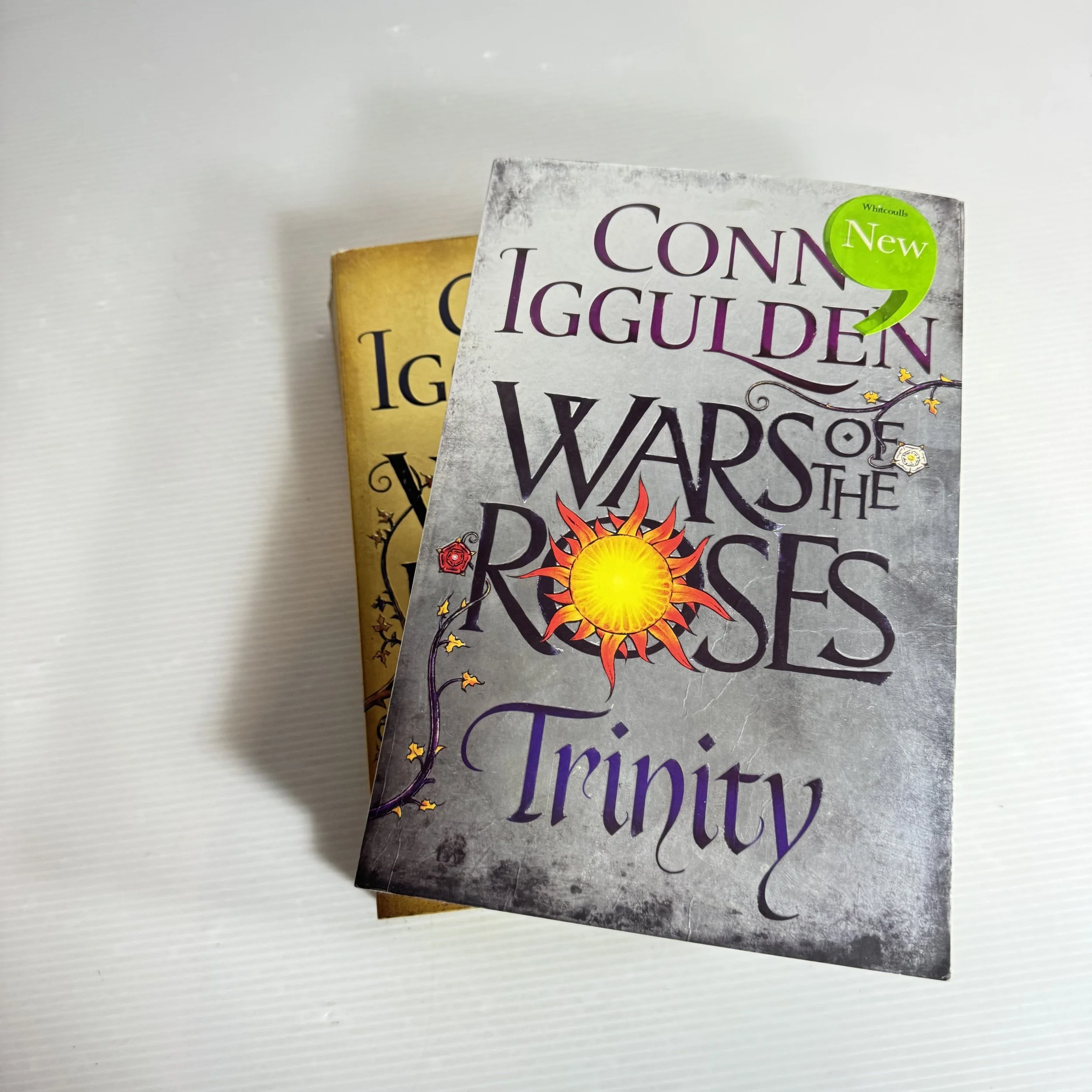 Conn Iggulden Wars of the Roses Book Bundle x 2 : Trinity & Stormbird