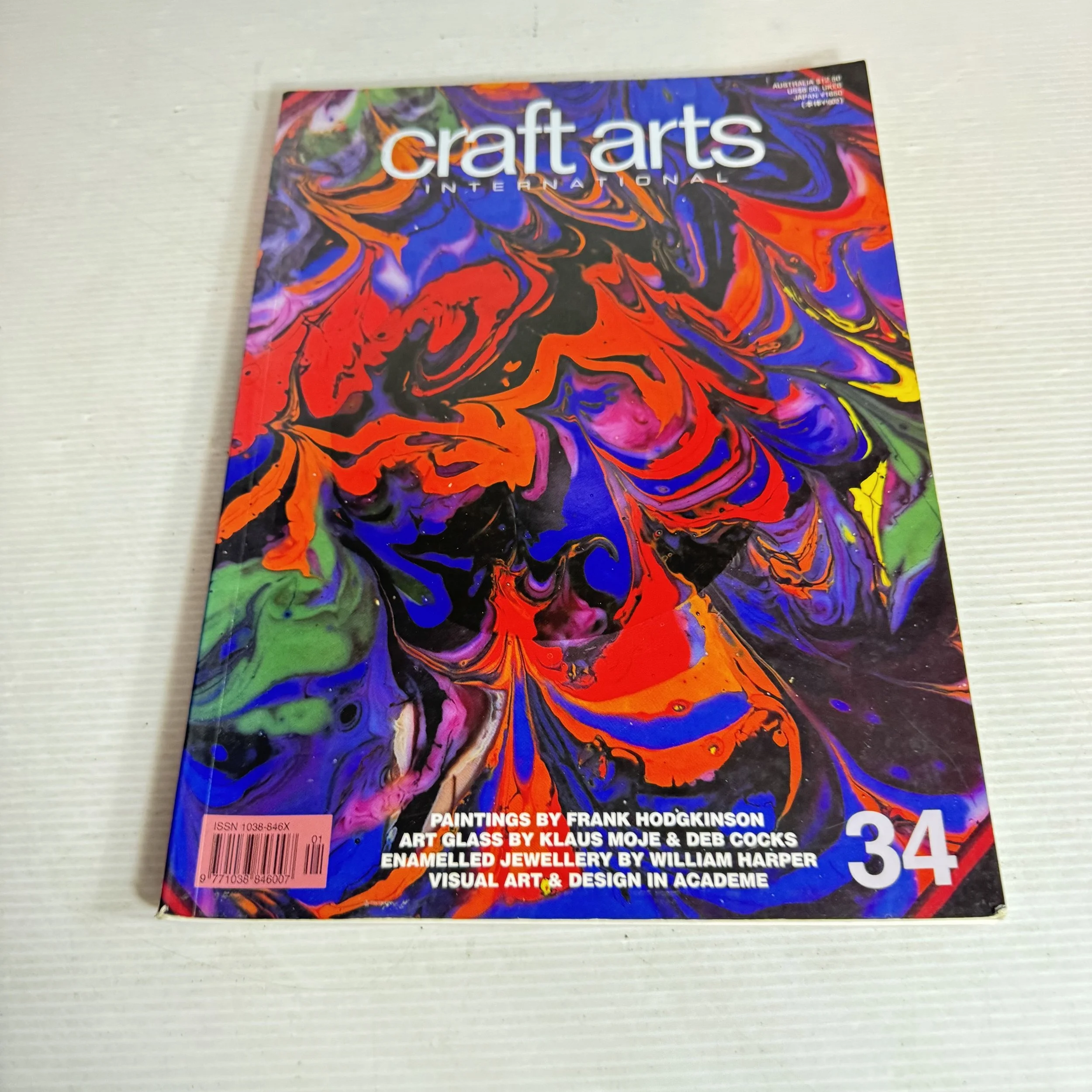Craft Arts International #34 (Vintage 1990's)
