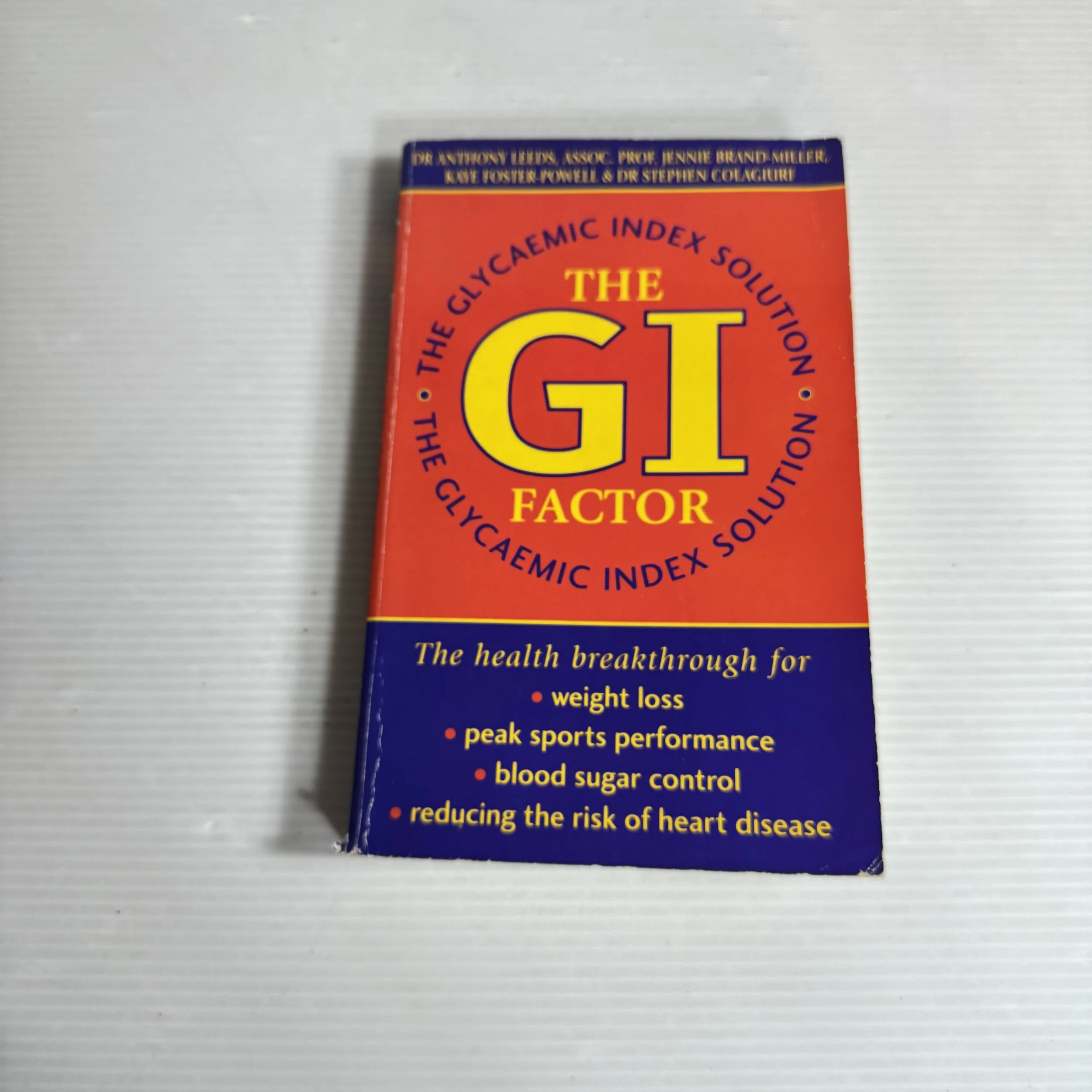 The GI Factor - Dr Anthony Leeds