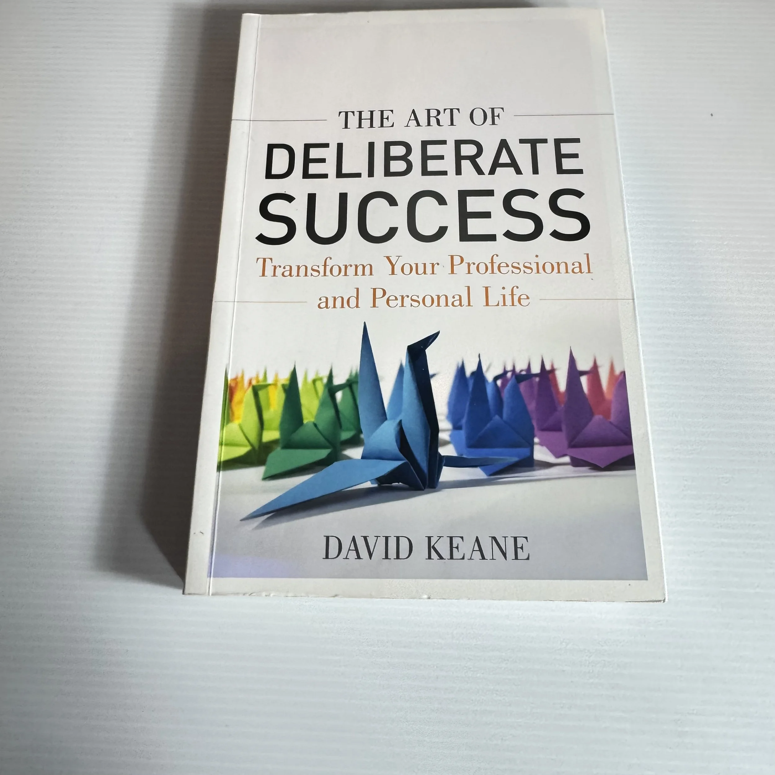 The Art of Deliberate Success : Transform Your Professional and Personal Life - David Keane