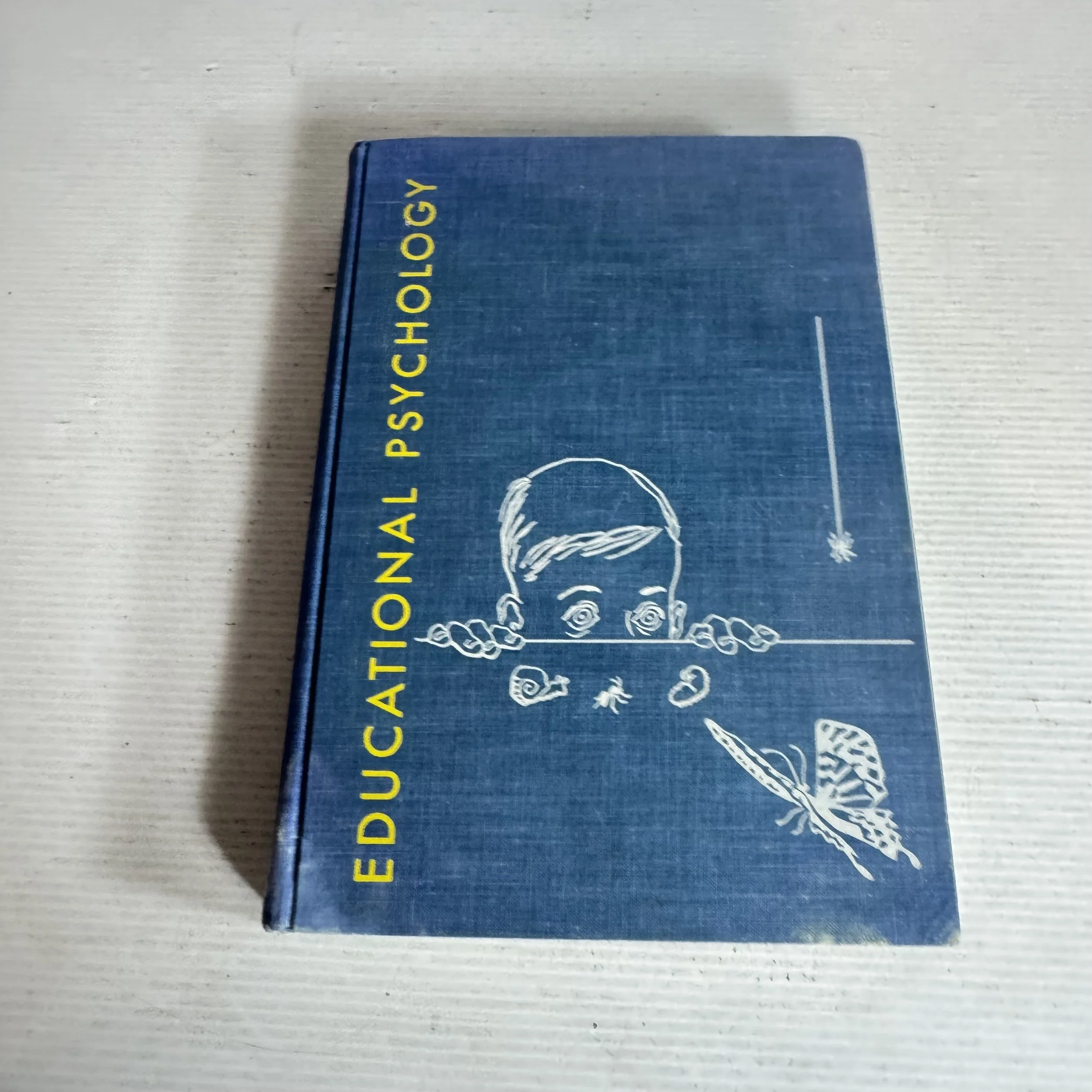 Educational Psychology First Edition - Harcourt, Brace and Company (Vintage 1954)