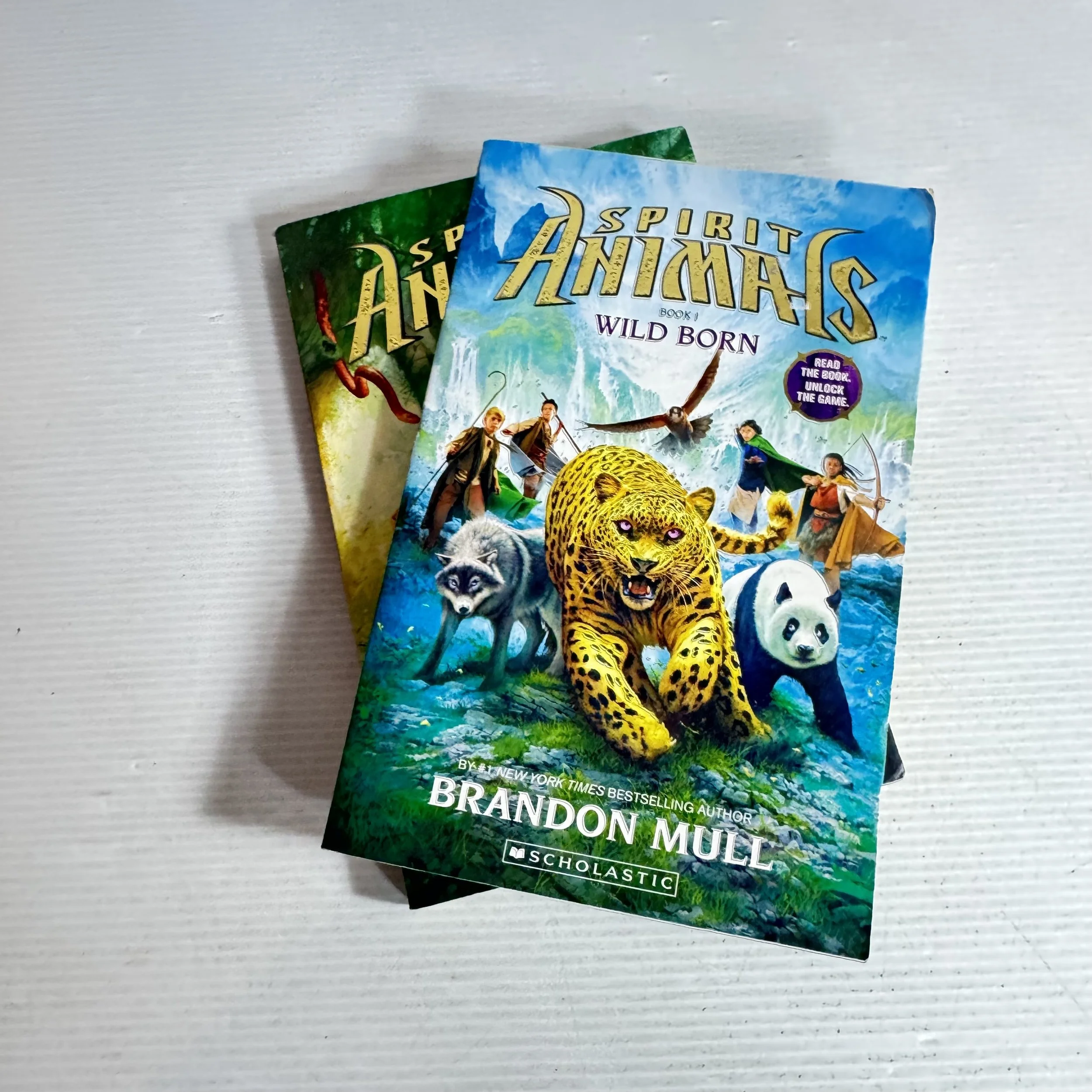 Spirit Animals Book Bundle x 2 Books - Book 1 Wild Born & Book 2 Hunted (511)