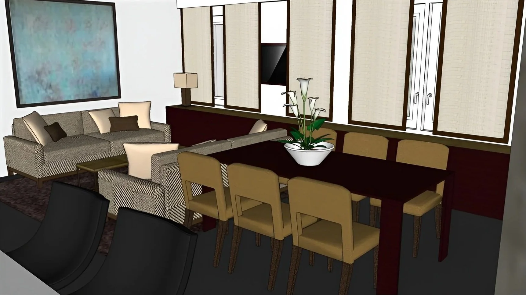 Pré-Projet d'Aménagement  Appartement Rooftop