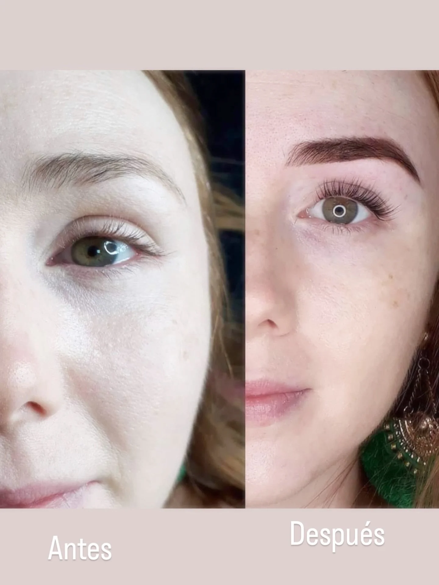 ✨ Un antes y despu&eacute;s que habla por s&iacute; solo ✨
Cuando trabajas desde el amor, la mirada se transforma. 💛

Hoy les muestro este resultado de Lash Lifting con tintura, acompa&ntilde;ado de depilaci&oacute;n, dise&ntilde;o y sombreado semip