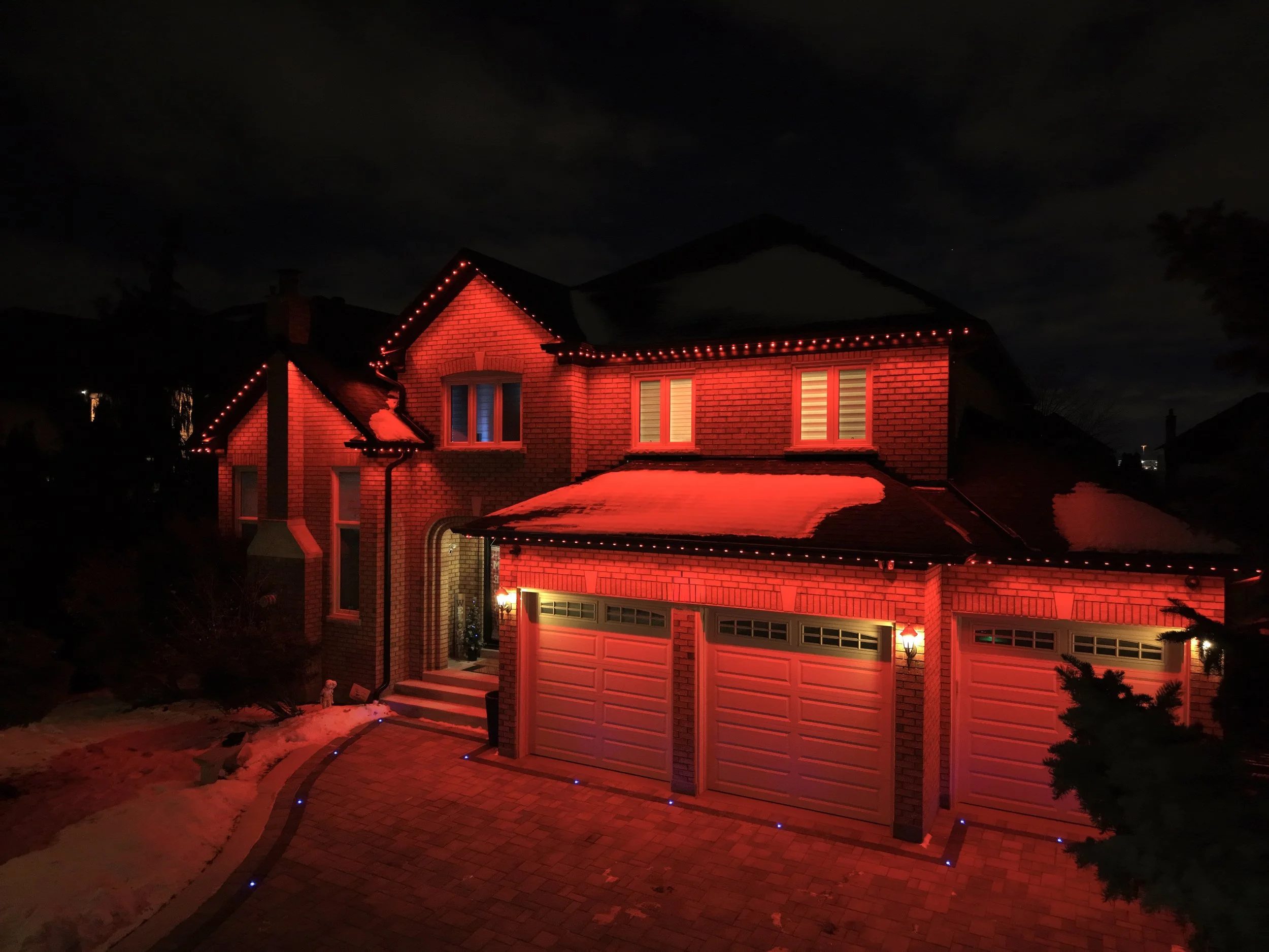 halloween preset for permanent led lighting