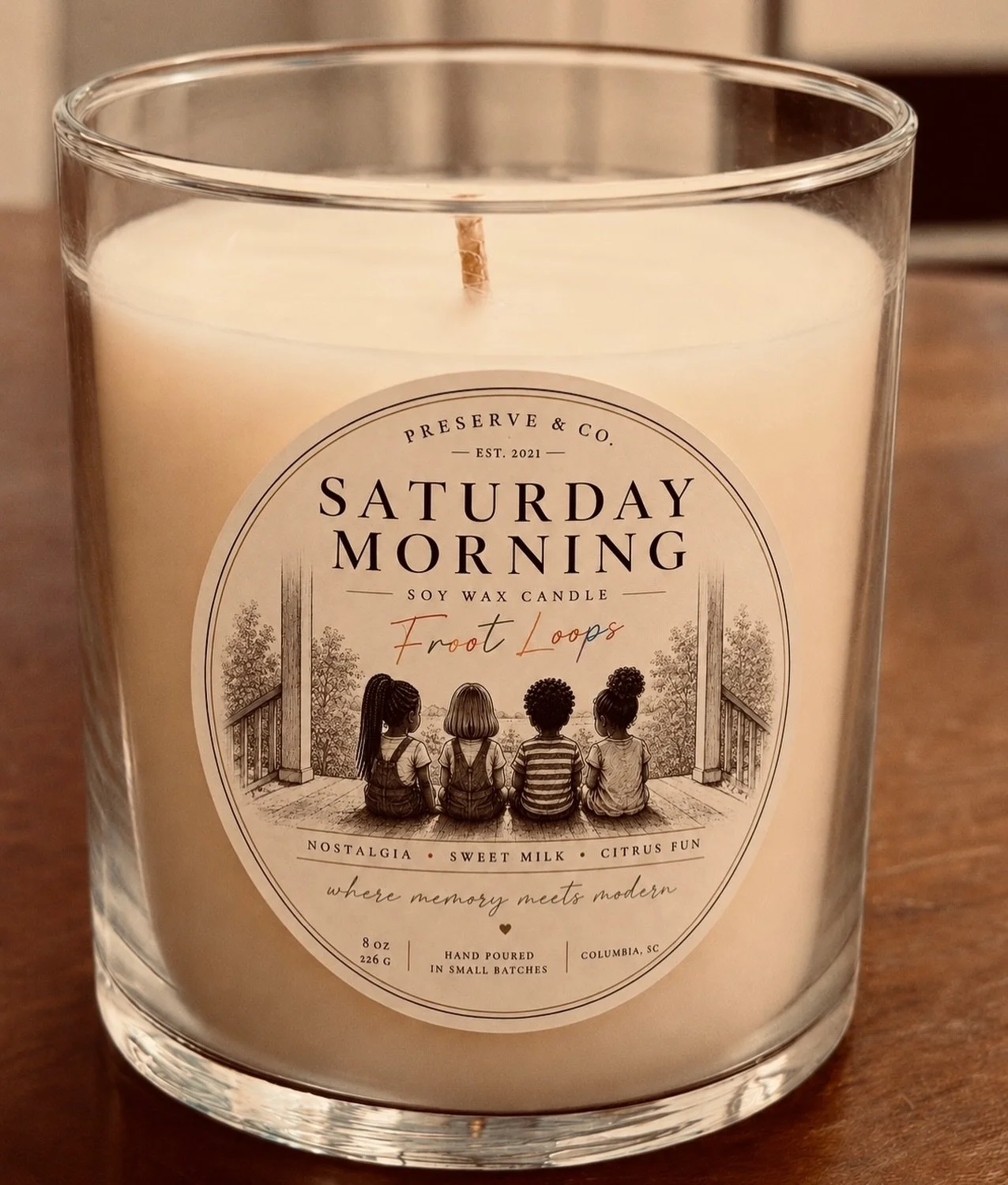 Saturday Morning. A familiar memory.