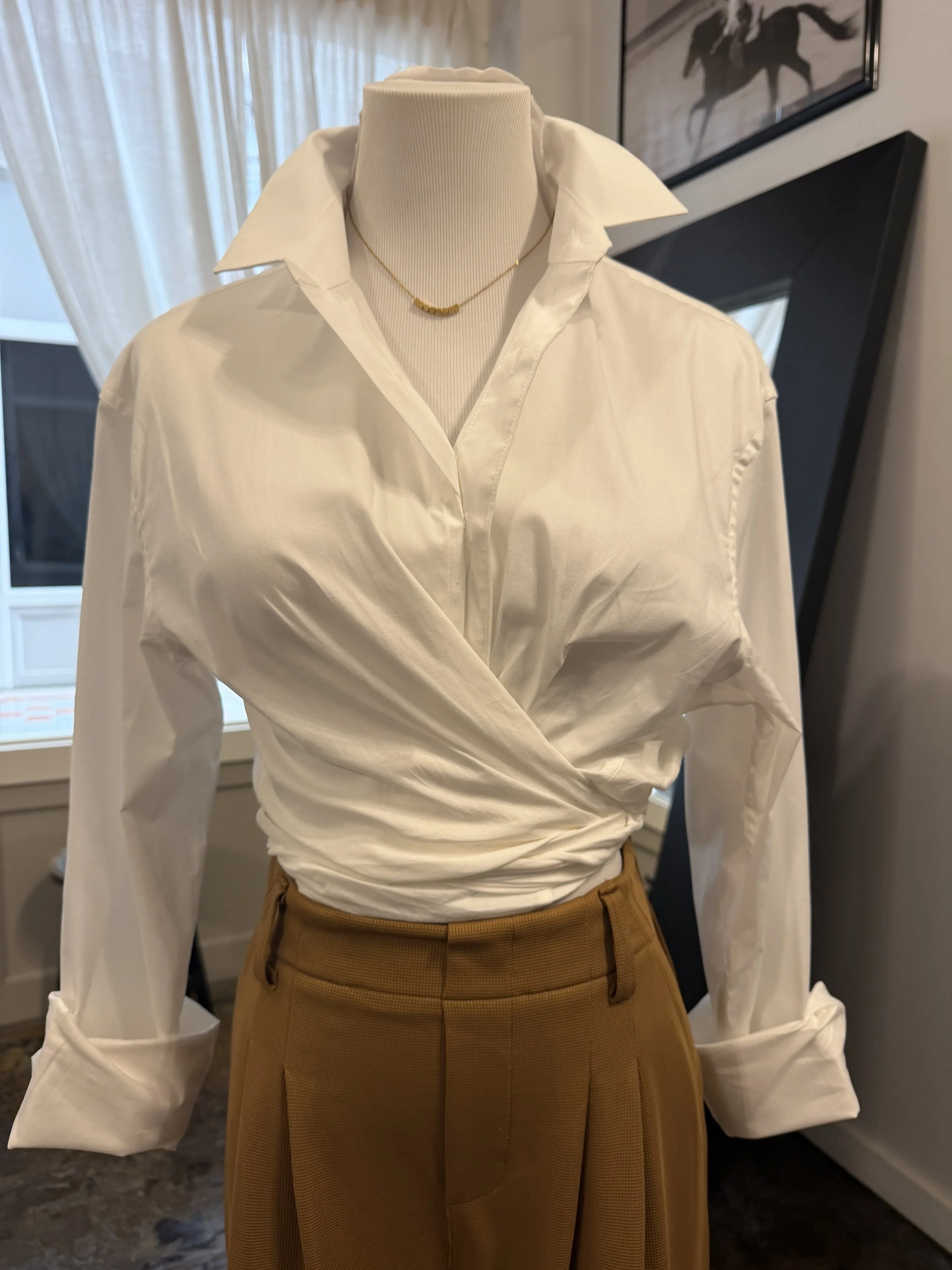 Essential Cotton Button-Up