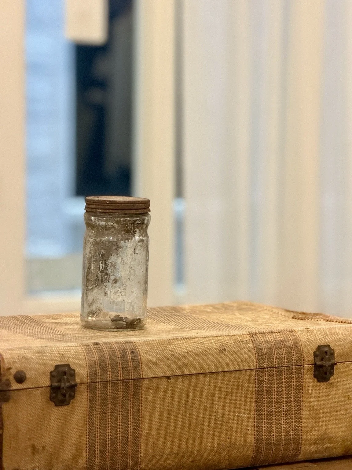 My great-grandmother's preserve jar