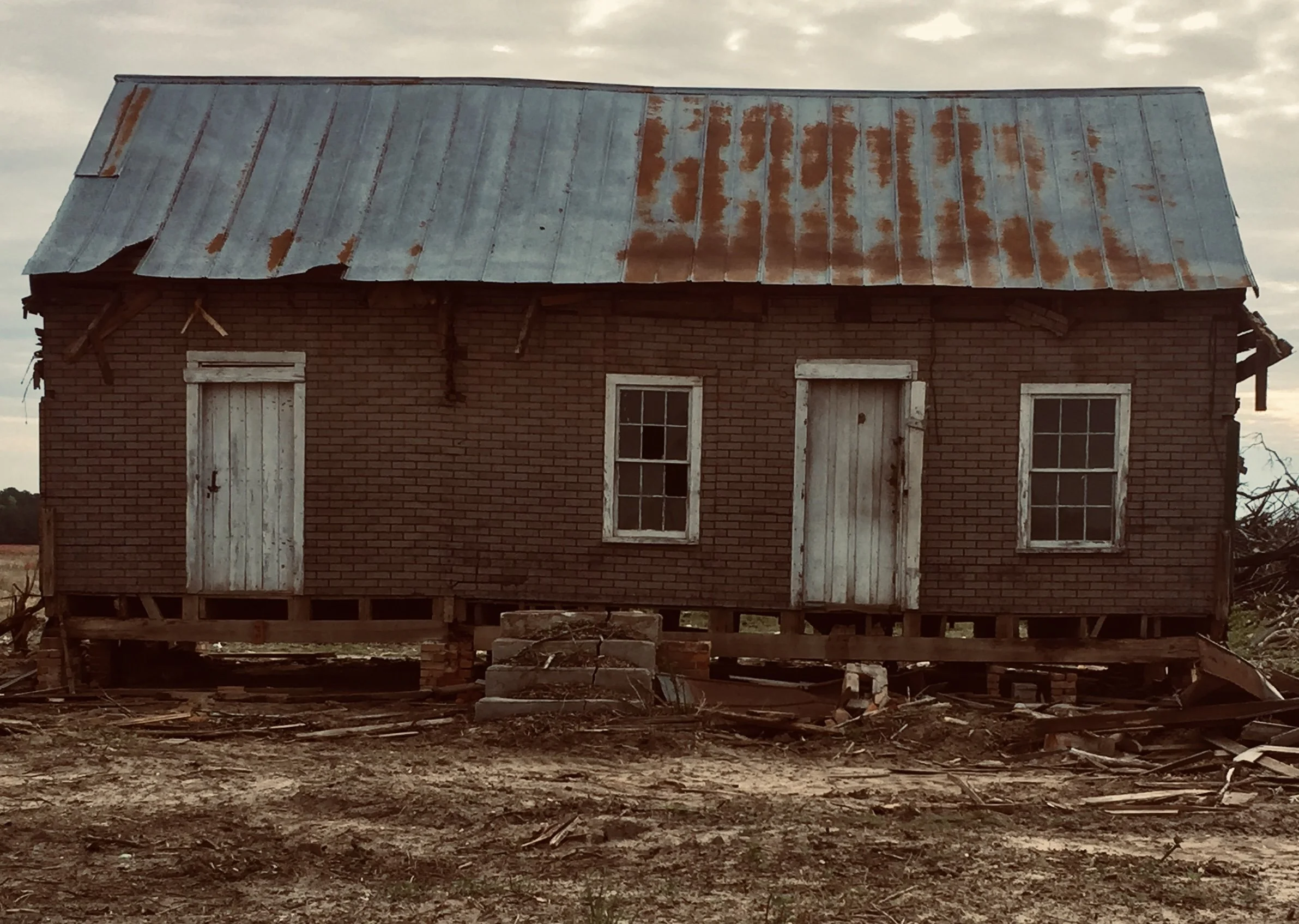 The family home behind Preserve & Co.