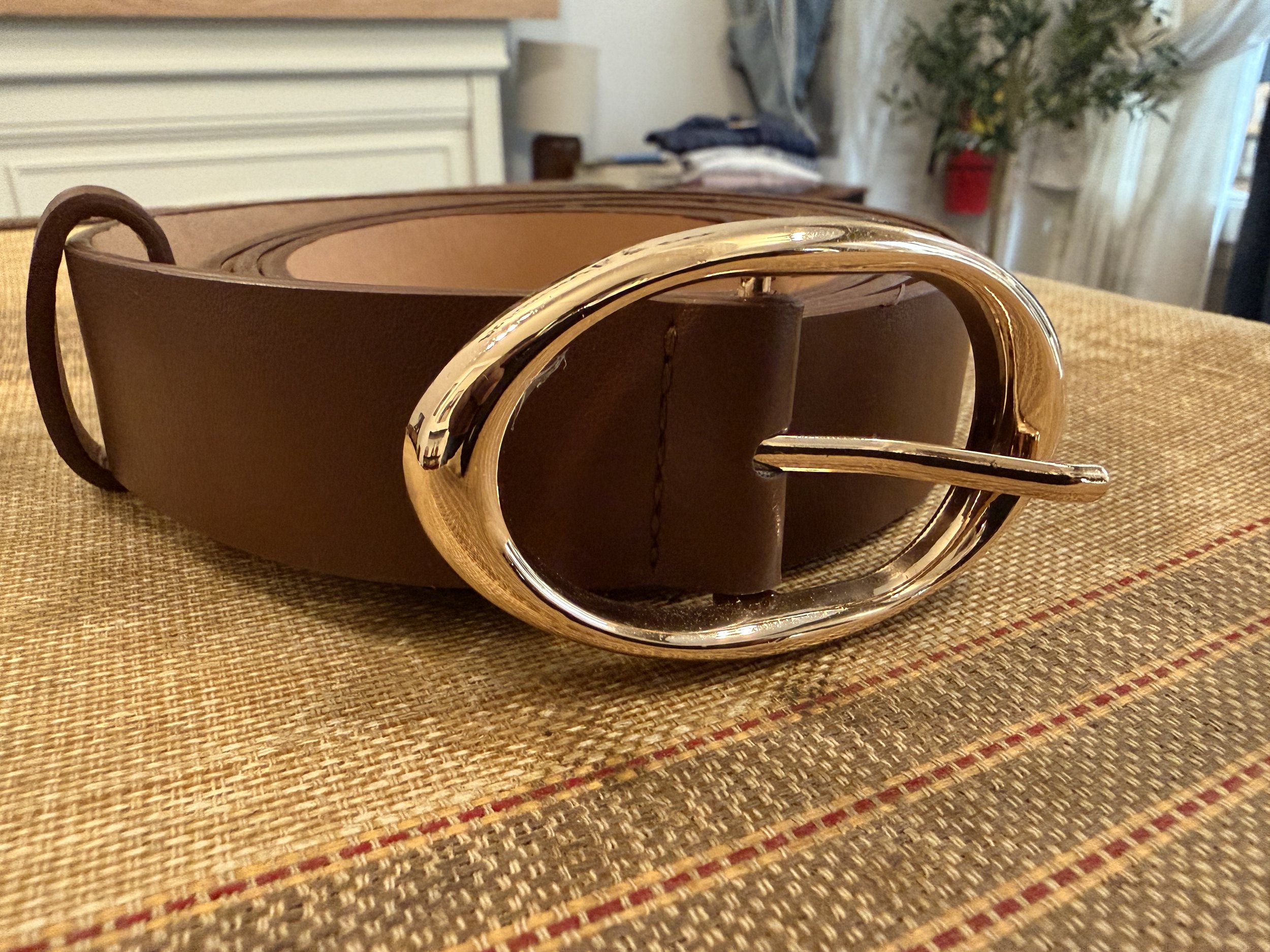 The Oval Buckle Belt