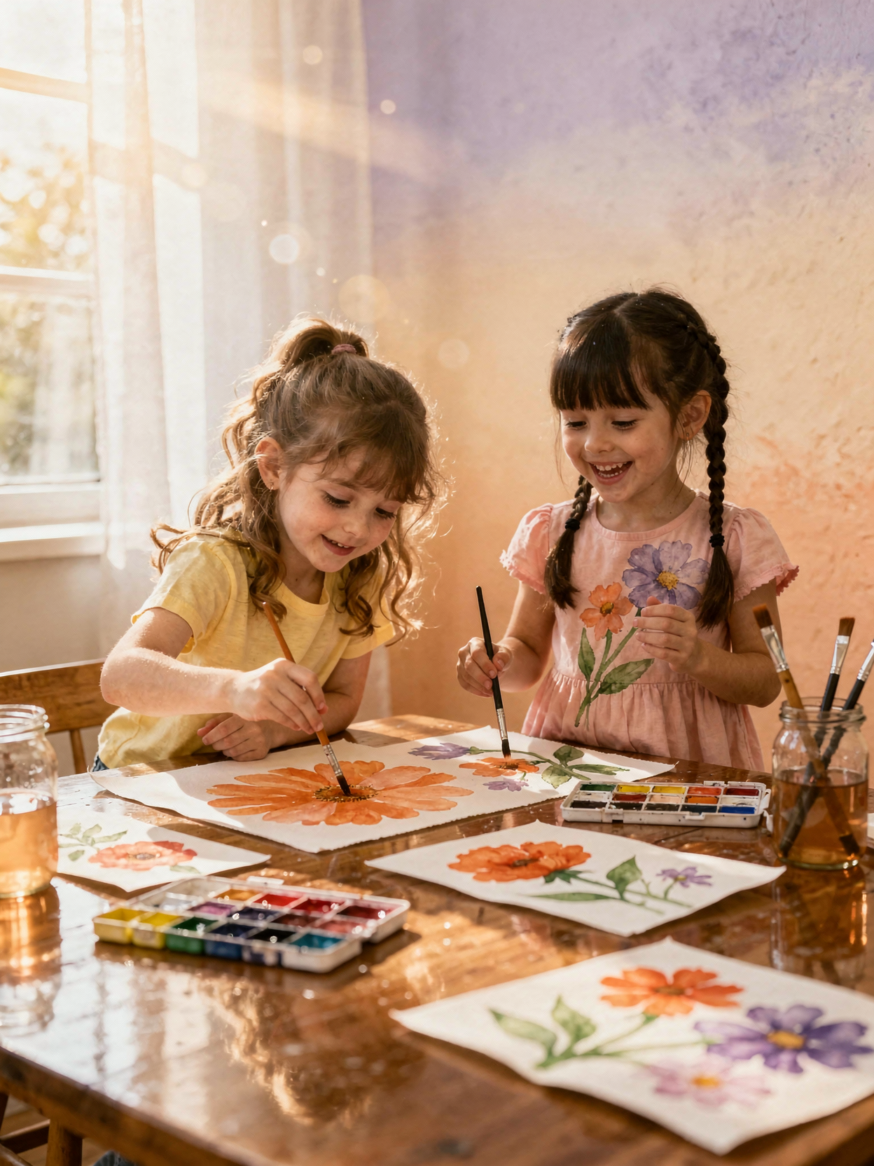 Galaxy Dreams &amp; Precious Moments: A Private Mother &amp; Daughter Watercolour Escape (Copy)