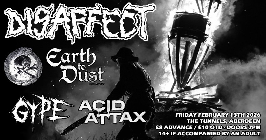 Aberdeen's Crust Chaos Night at The Tunnels