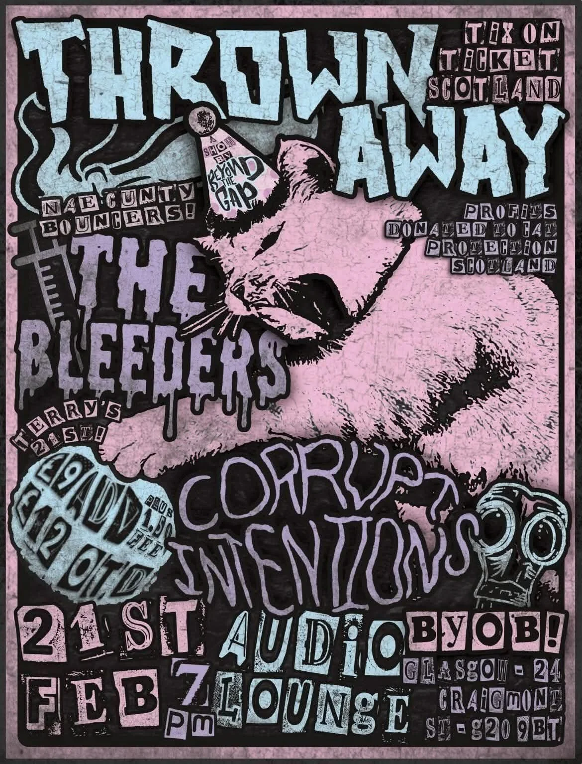 BEYOND THE GAP Presents - Thrown Away + The Bleeders & Corrupt Intentions